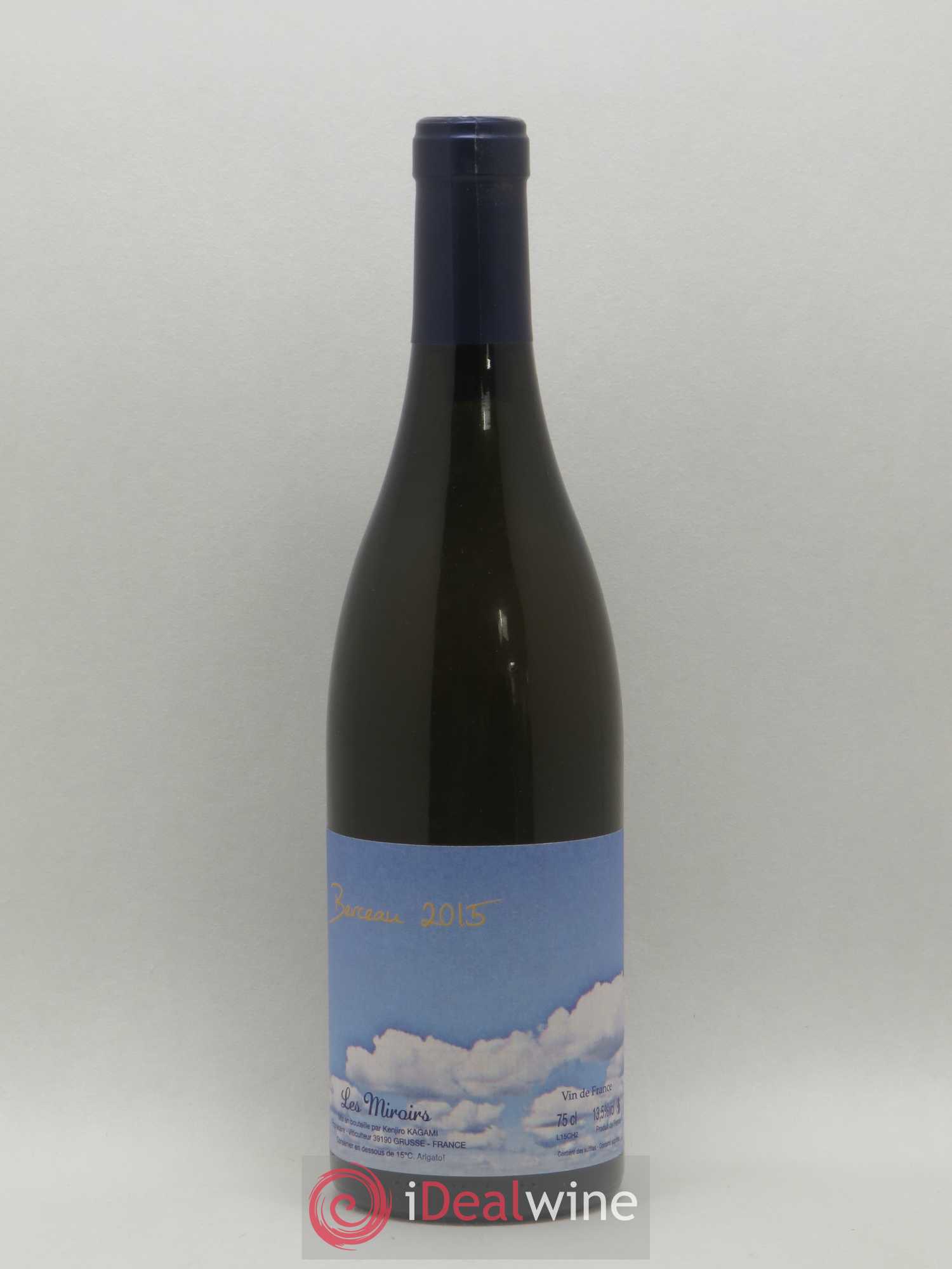 Vin de France Le Berceau Kenjiro Kagami - Domaine des Miroirs 2015 - Lot de 1 bouteille - 0