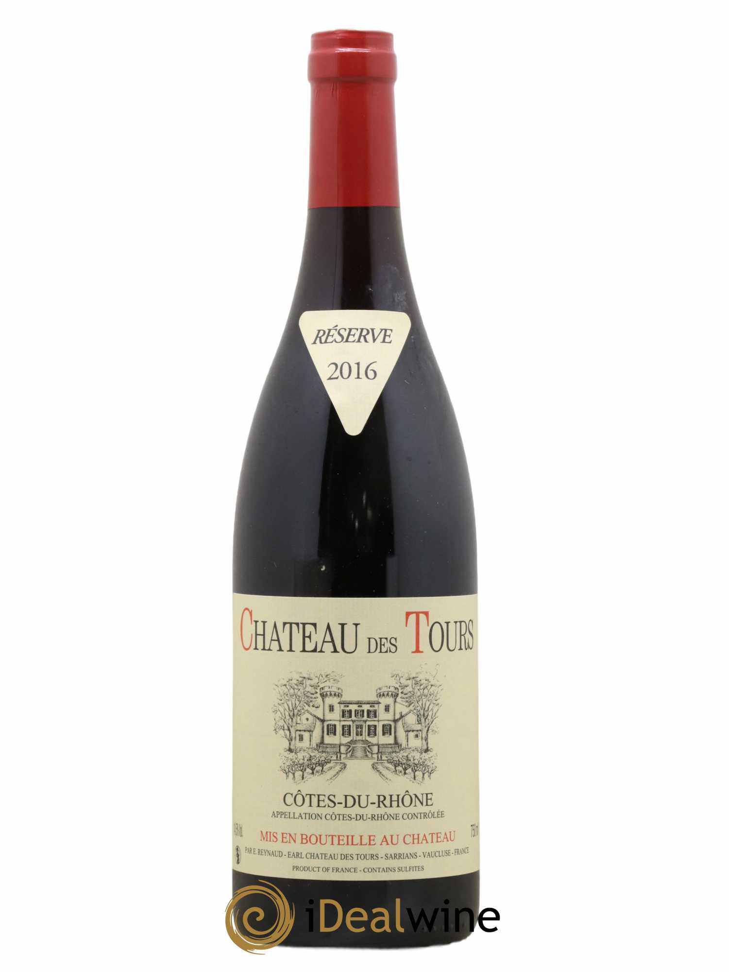 Côtes-du-Rhône Château des Tours Emmanuel Reynaud 2016 - Lot of 1 bottle - 0