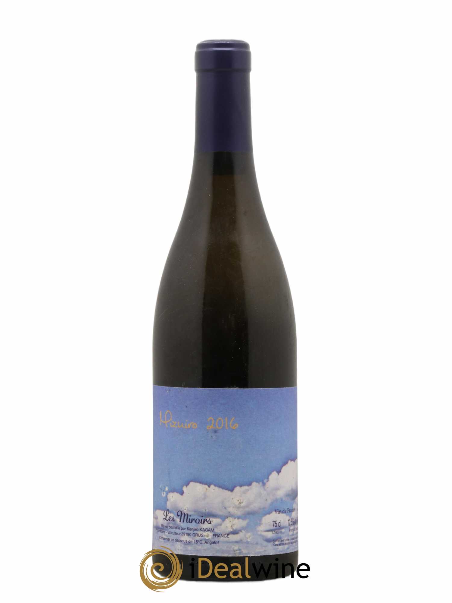 Vin de France Mizuiro Les Saugettes Kenjiro Kagami - Domaine des Miroirs 2016 - Lot de 1 bouteille - 0