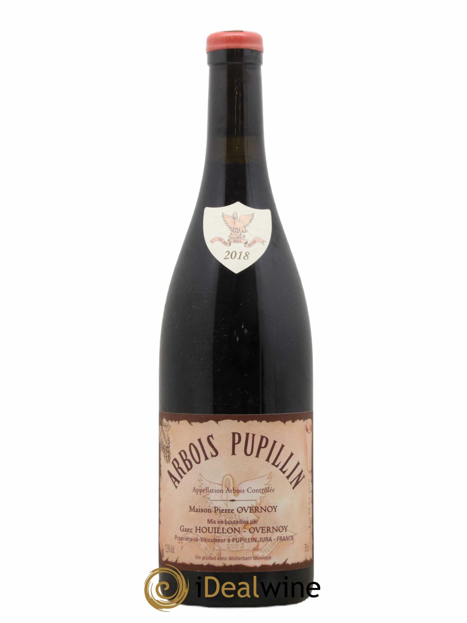 Arbois-Pupillin Poulsard (cire rouge) Overnoy-Houillon (Domaine) 2018 - Lot de 1 bouteille - 0