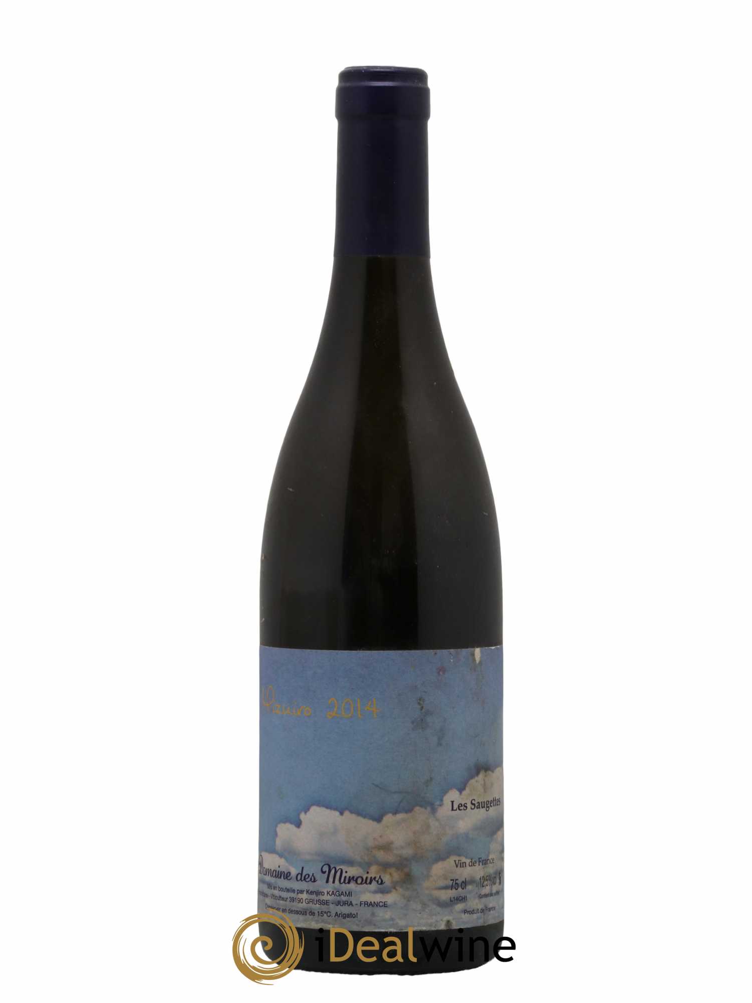 Vin de France Mizuiro Les Saugettes Kenjiro Kagami - Domaine des Miroirs 2014 - Lot de 1 bouteille - 0