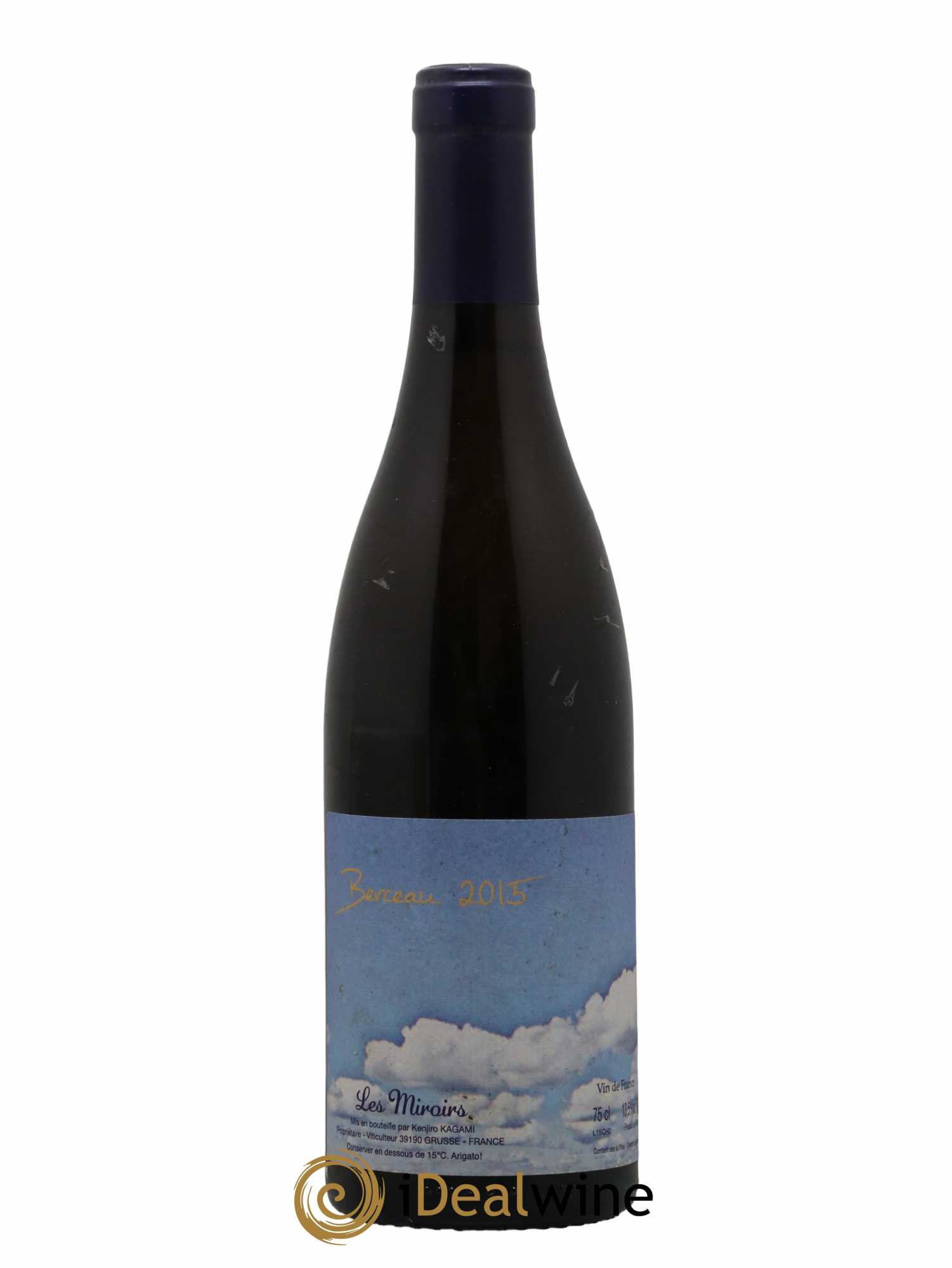Vin de France Le Berceau Kenjiro Kagami - Domaine des Miroirs 2015 - Lot de 1 bouteille - 0
