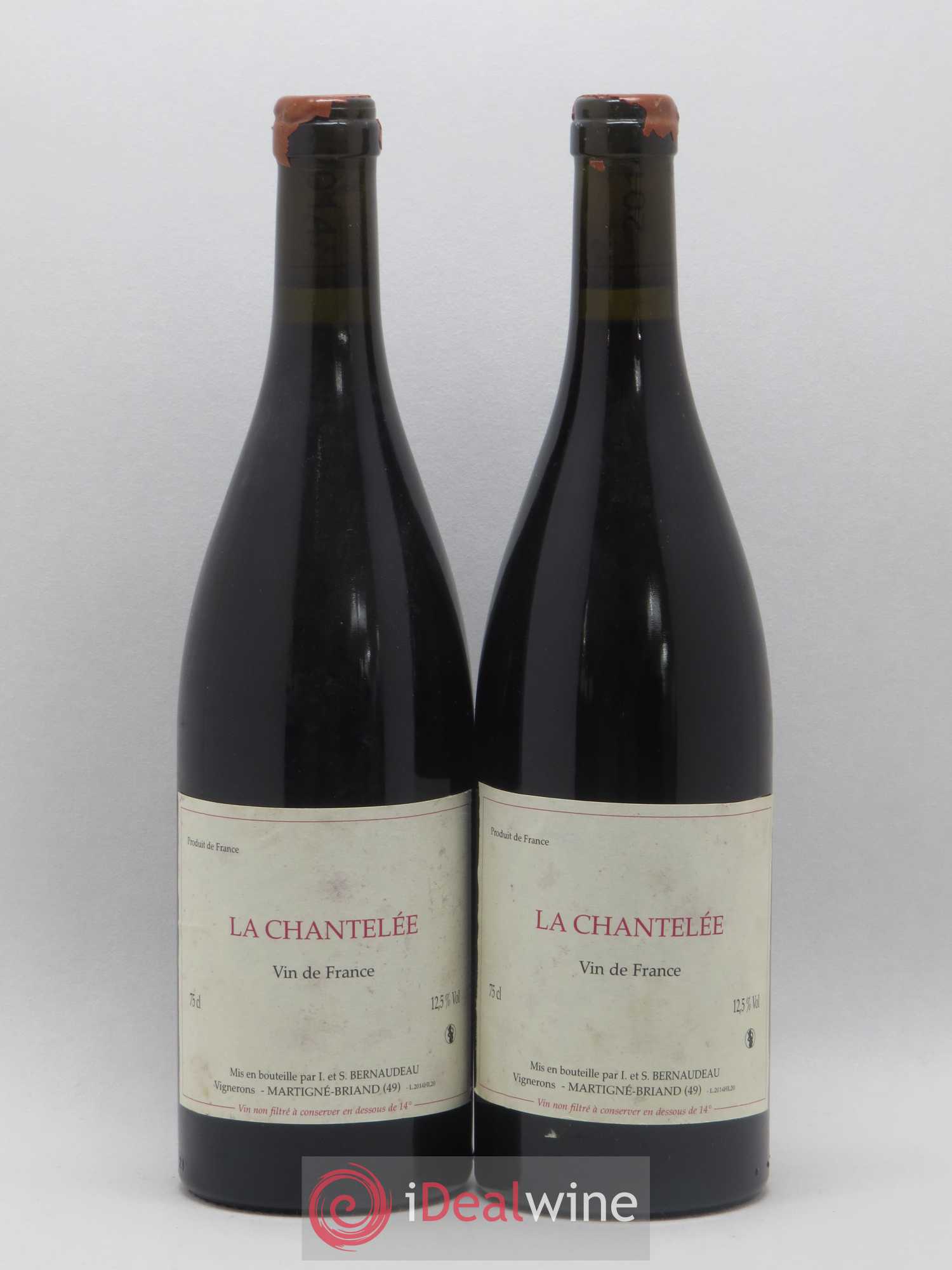 Vin de France La Chantelée Stéphane Bernaudeau (Domaine) 2014 - Lot de 2 bouteilles - 0