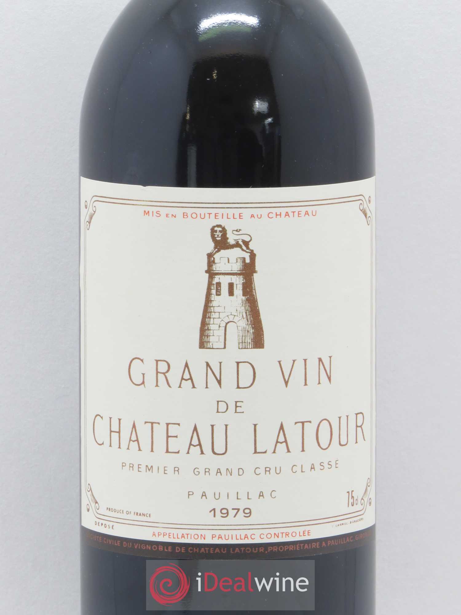 Château Latour 1er Grand Cru Classé 1979 - Lot de 3 bouteilles - 2
