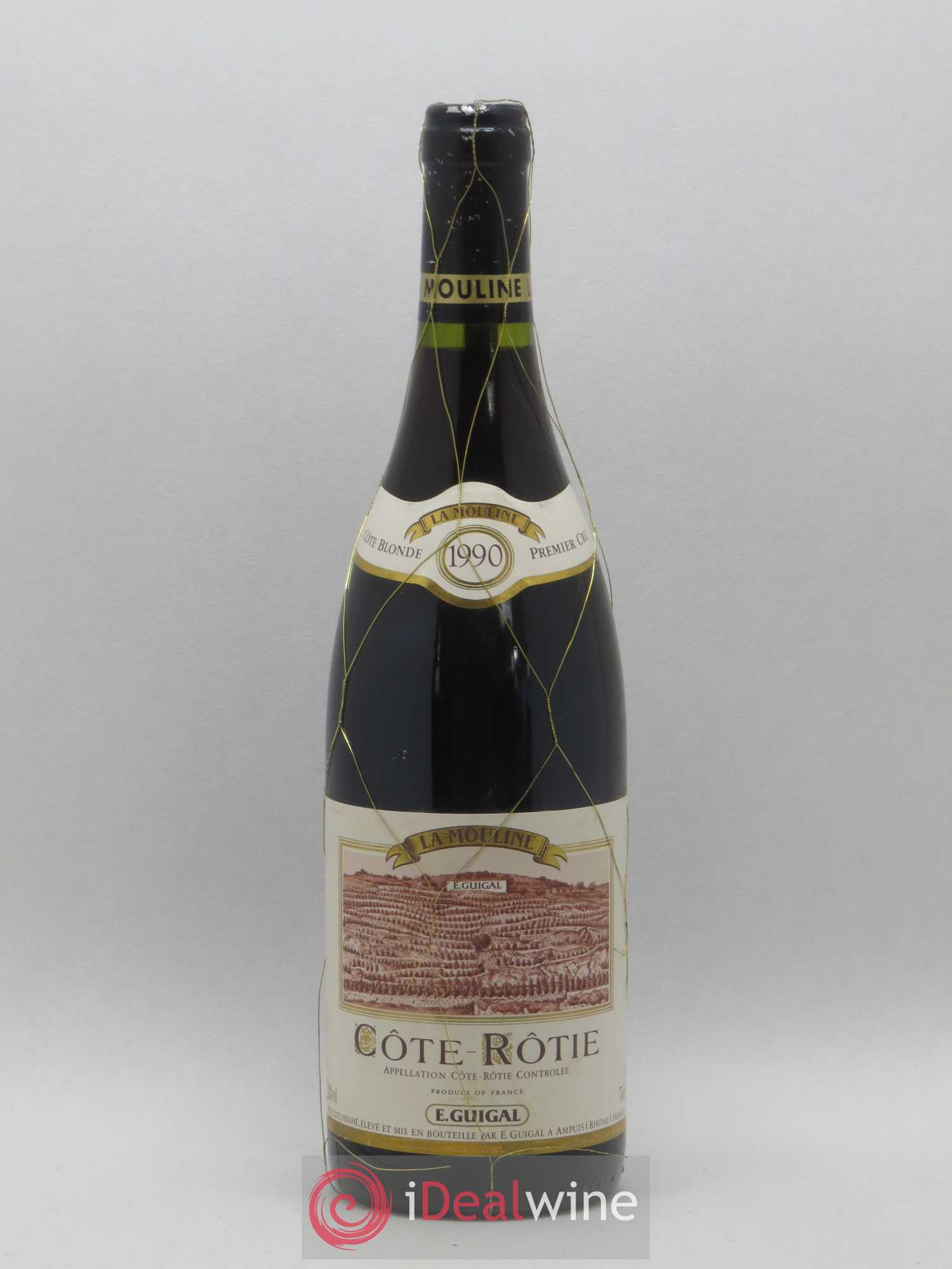 Côte-Rôtie La Mouline Guigal 1990 - Lot de 1 bouteille - 0