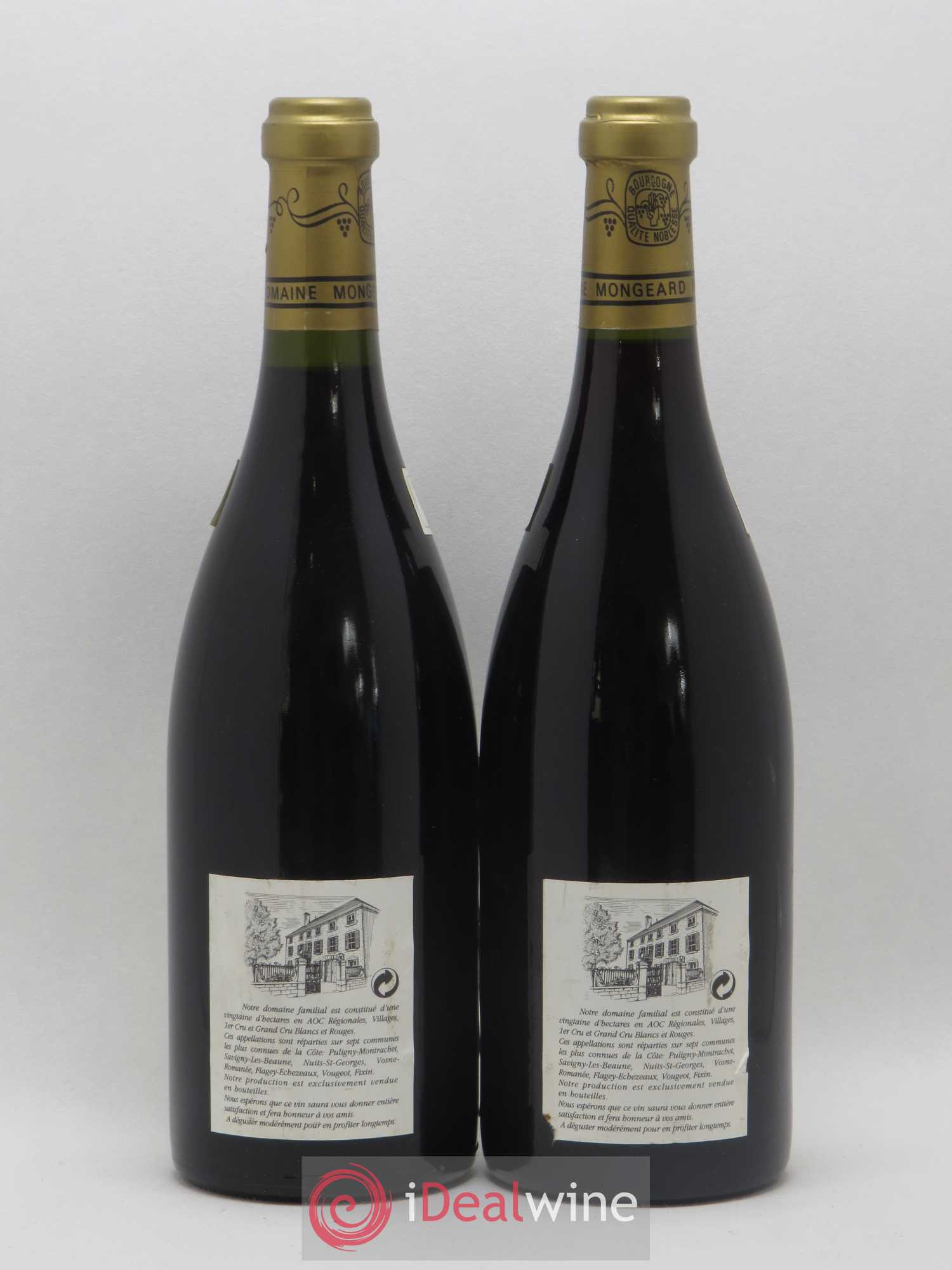 Grands-Echezeaux Grand Cru Mongeard-Mugneret (Domaine) 1990 - Lot de 2 bouteilles - 1