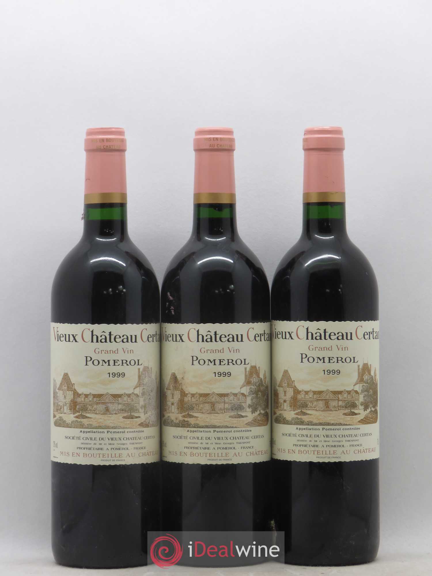 Vieux Château Certan 1999 - Lot de 6 bouteilles - 1