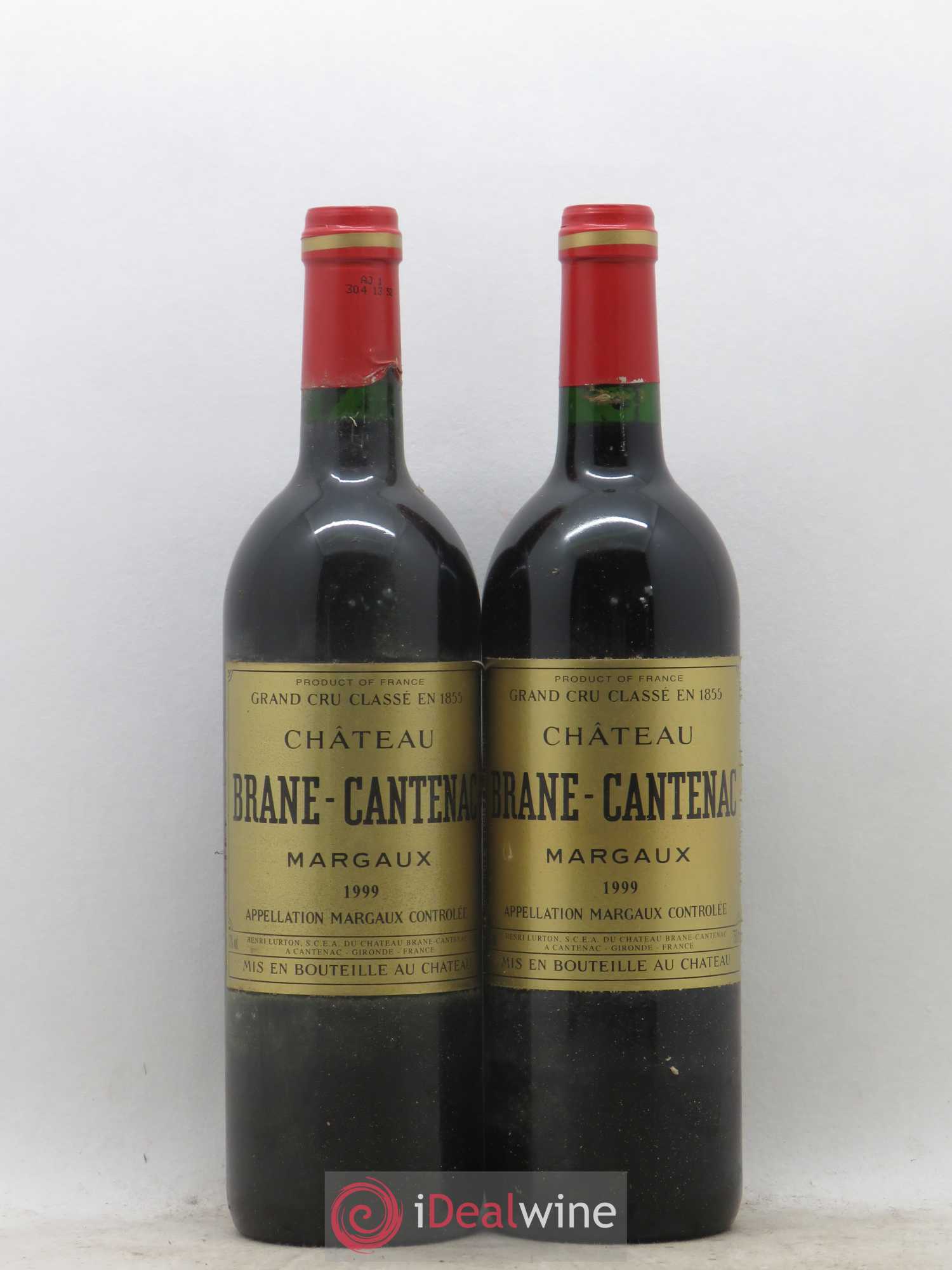 Château Brane Cantenac 2ème Grand Cru Classé 1999 - Lot de 2 bouteilles - 0