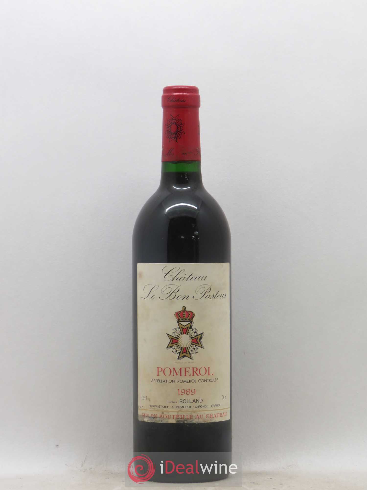 Château le Bon Pasteur 1989 - Lot de 1 bouteille - 0