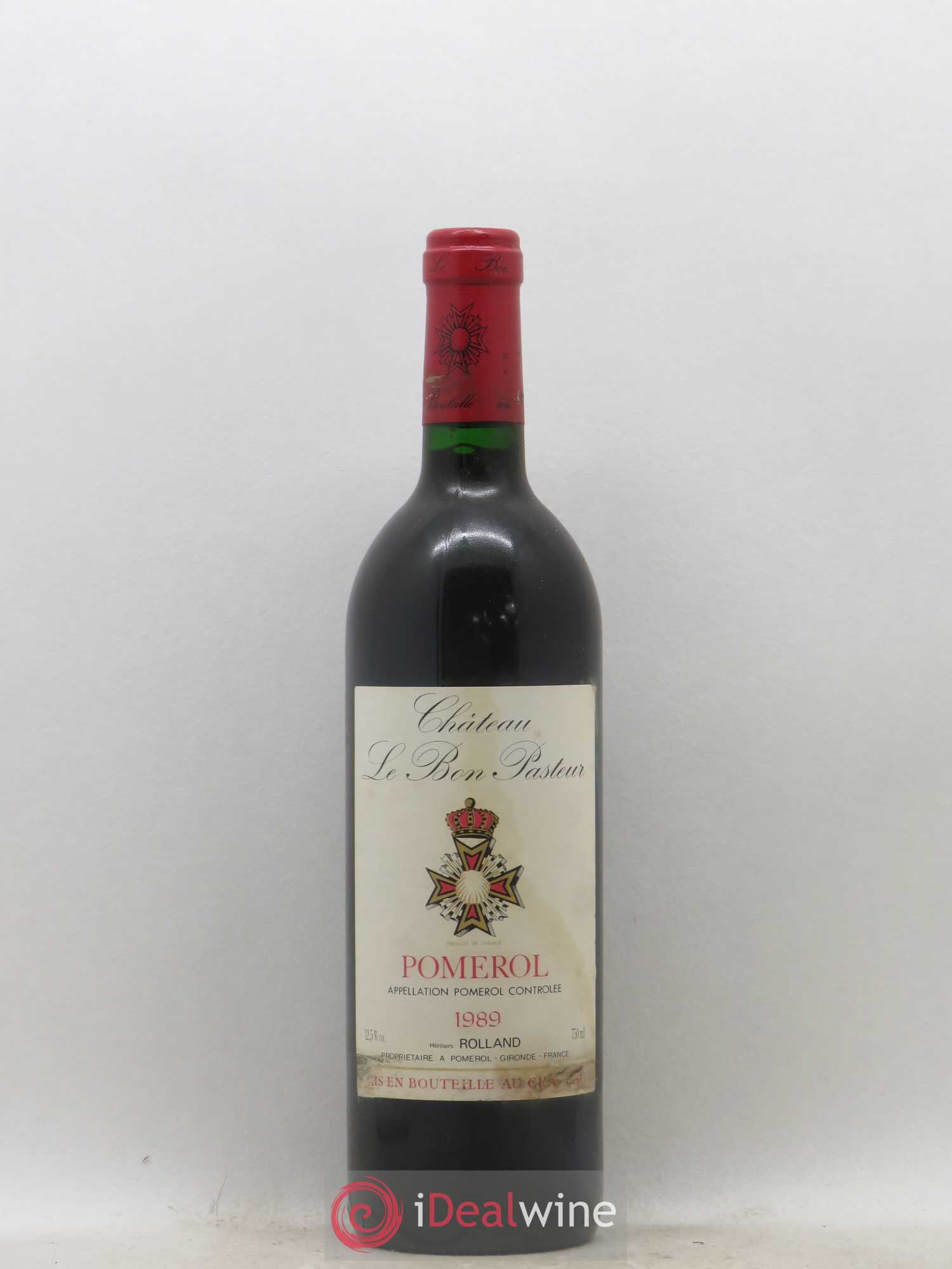 Château le Bon Pasteur 1989 - Lot de 1 bouteille - 0