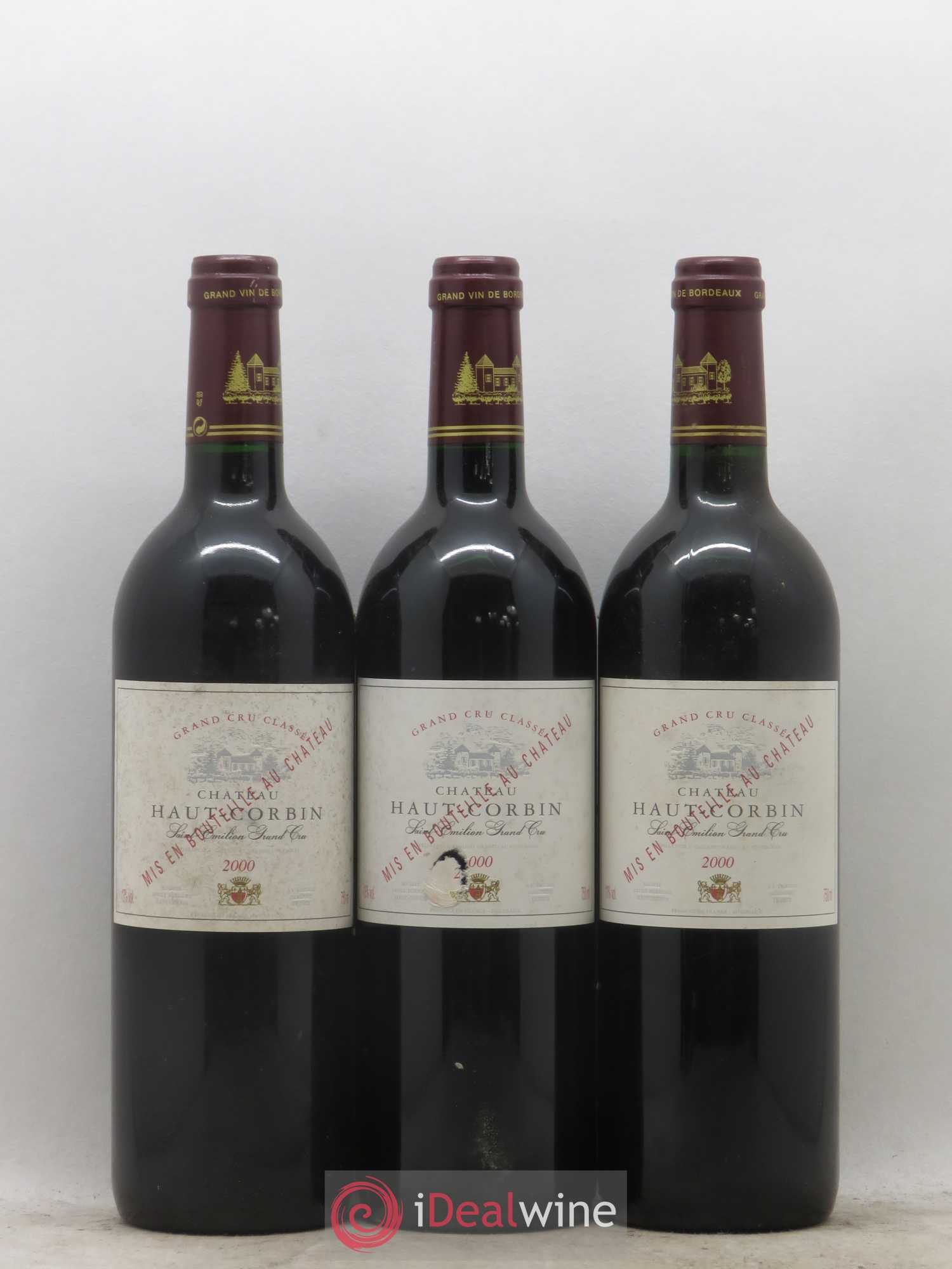 Château Haut Corbin Grand Cru 2000 - Lot de 6 bouteilles - 2