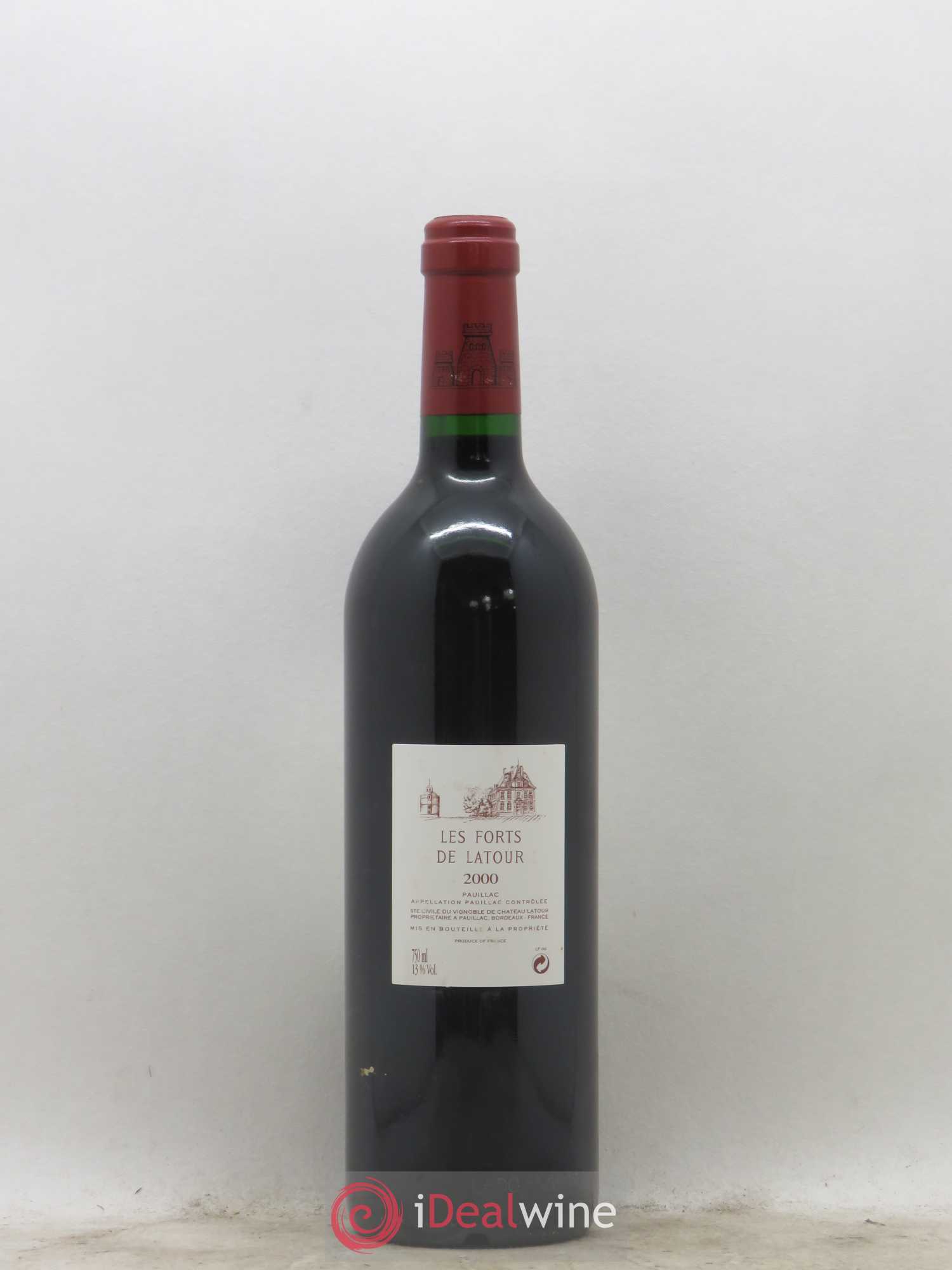 Les Forts de Latour Second Vin 2000 - Lot de 1 bouteille - 1