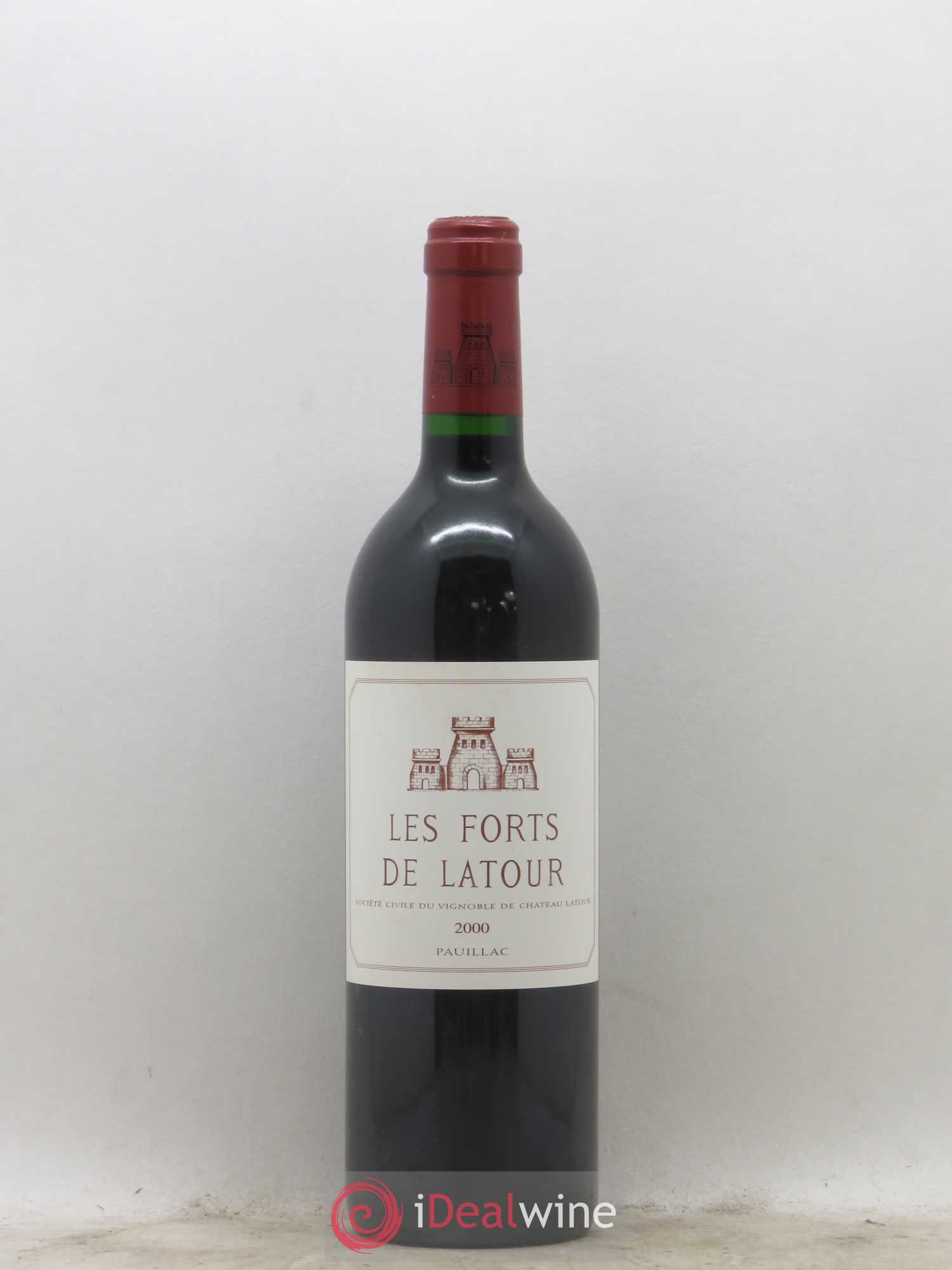 Les Forts de Latour Second Vin 2000 - Lot de 1 bouteille - 0