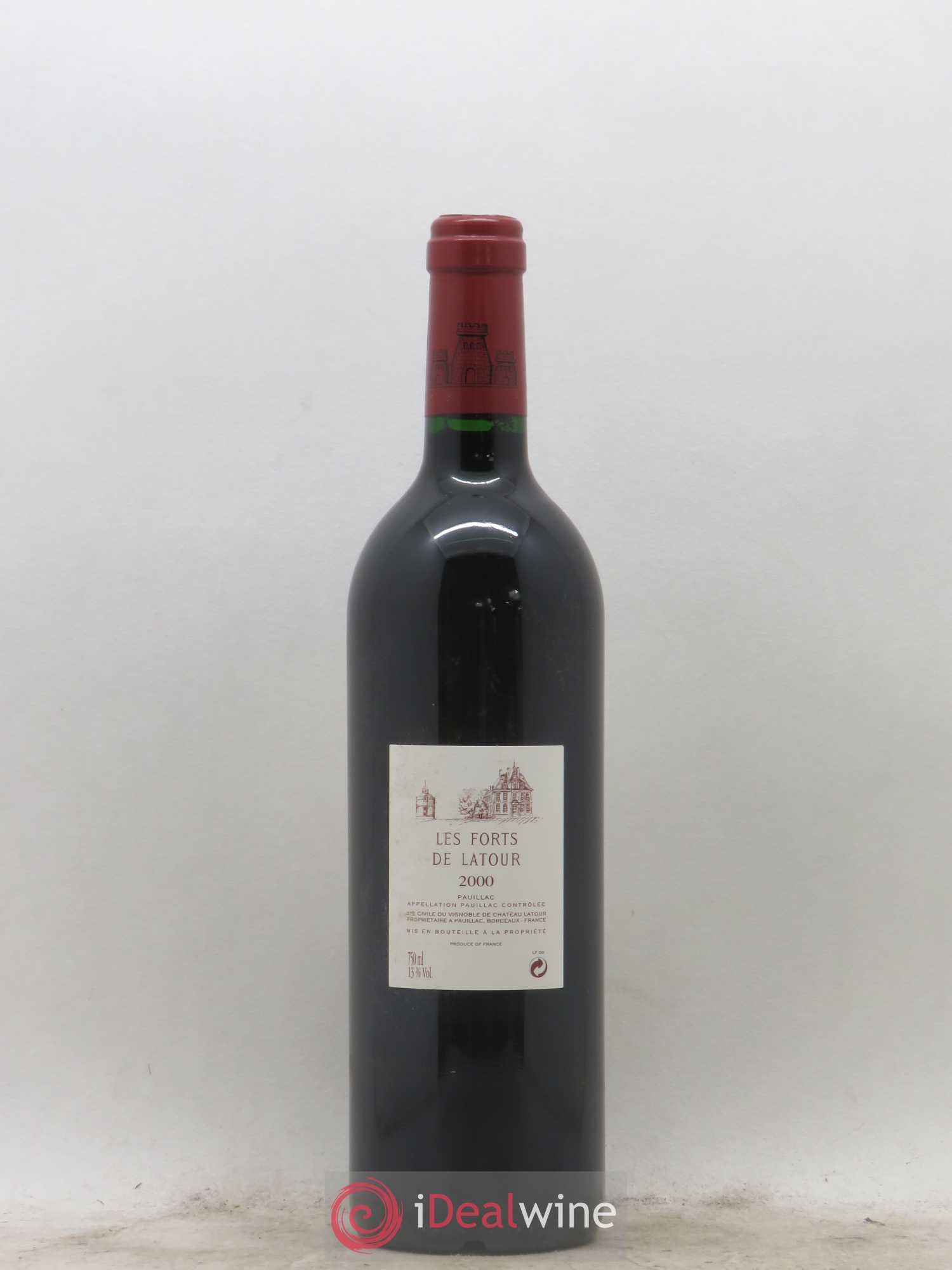 Les Forts de Latour Second Vin 2000 - Lot de 1 bouteille - 1