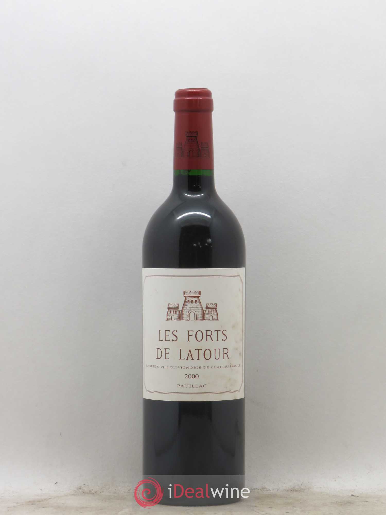 Les Forts de Latour Second Vin 2000 - Lot de 1 bouteille - 0