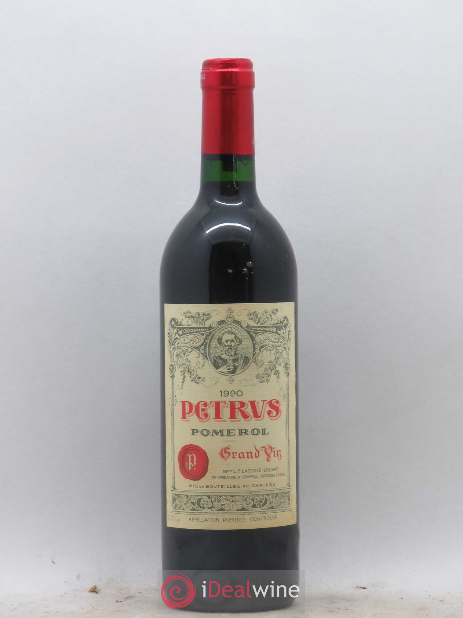 Petrus 1990 - Lot de 1 bouteille - 0