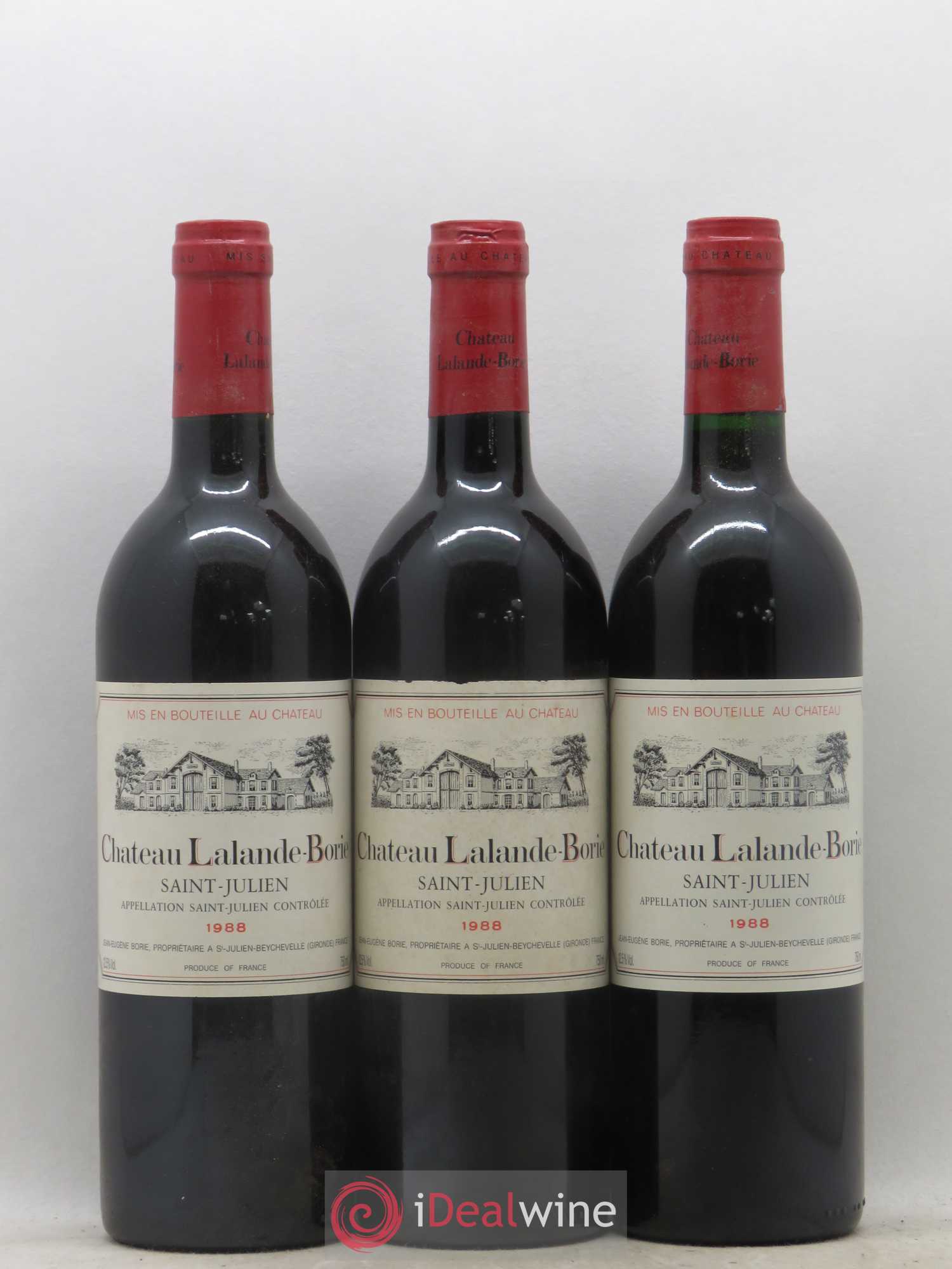 Château Lalande Borie 1988 - Lot de 6 bouteilles - 2