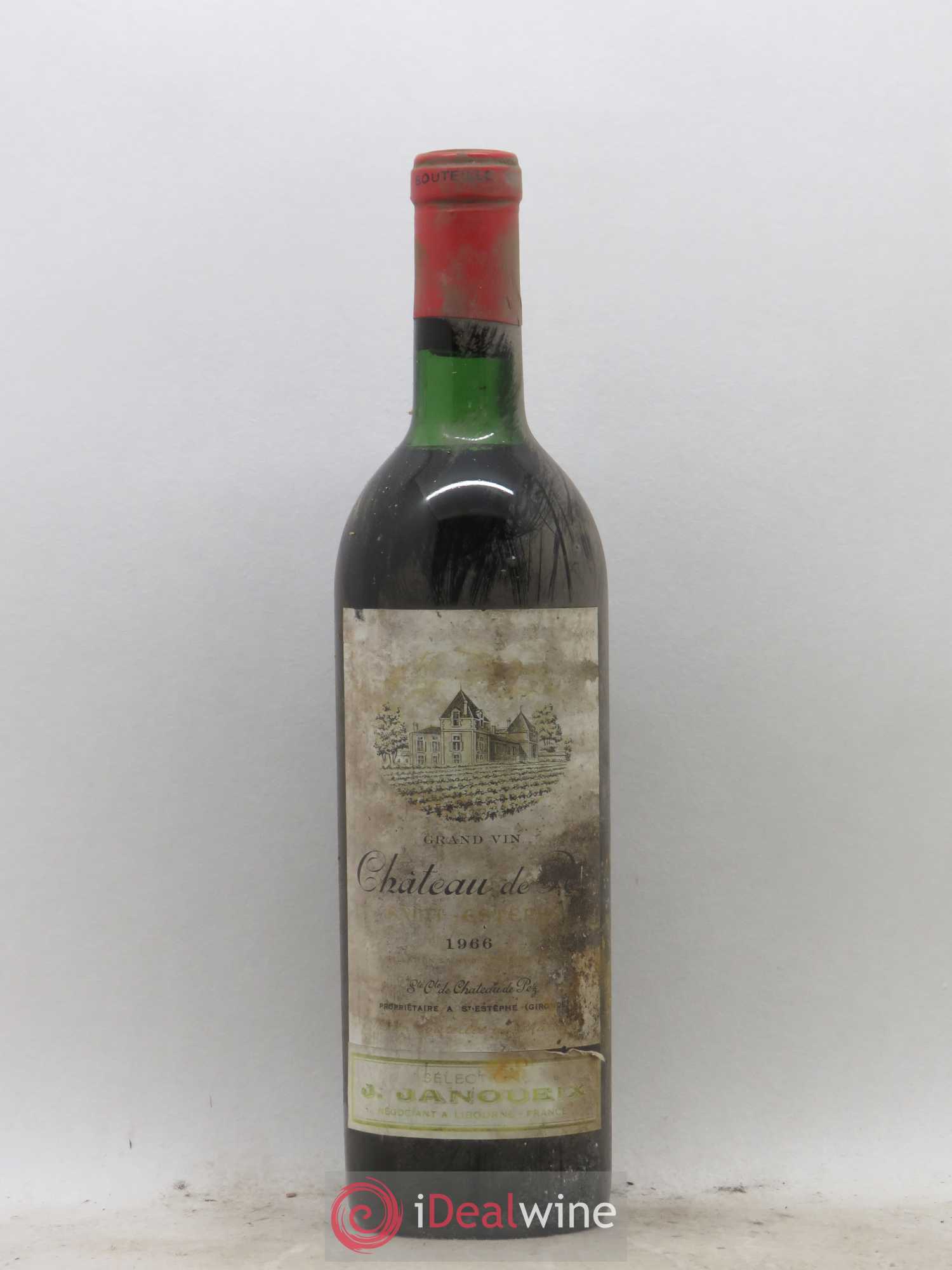 Château de Pez 1966 - Lot de 1 bouteille - 0