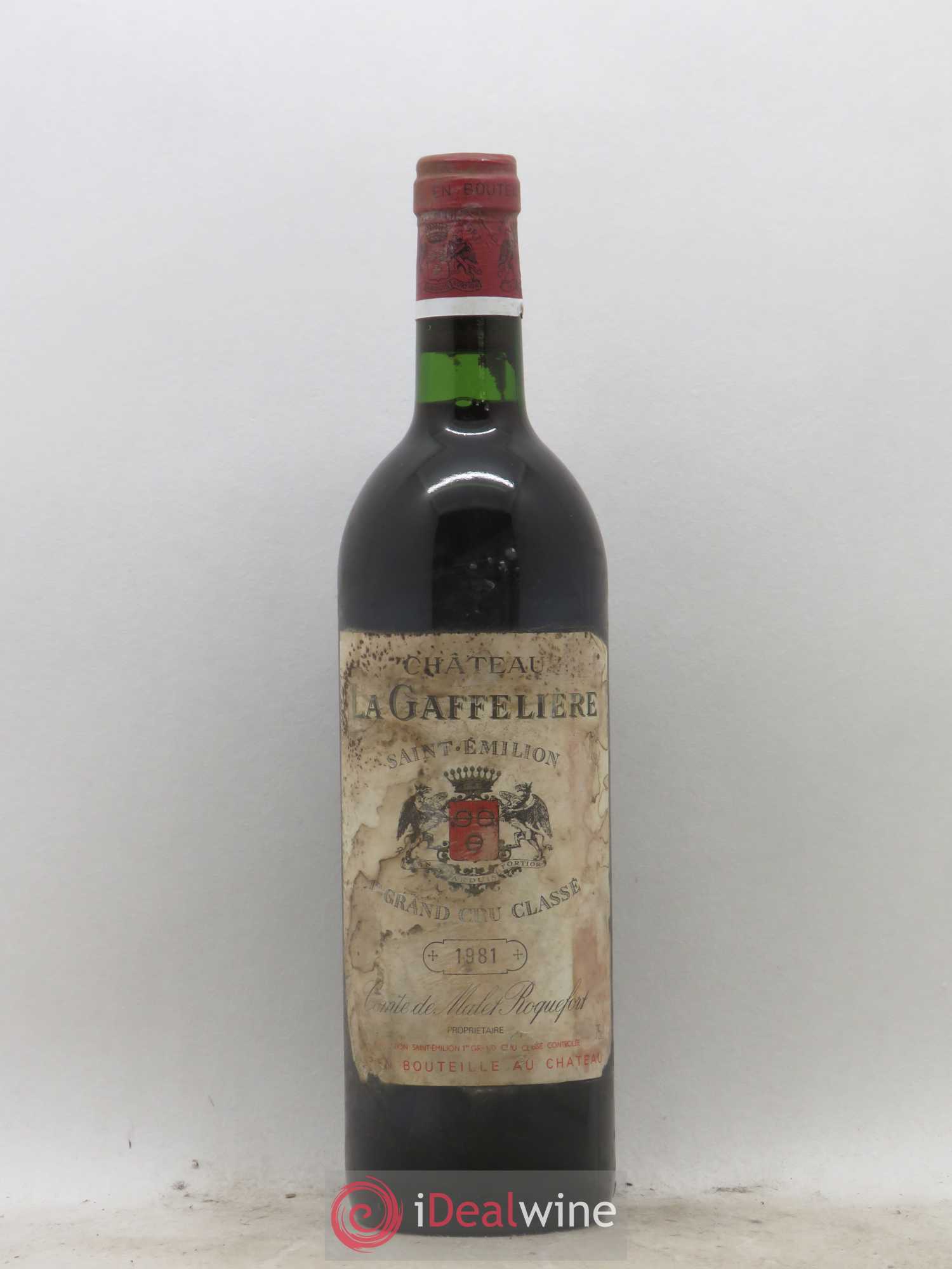 Château la Gaffelière 1er Grand Cru Classé B 1981 - Lot de 1 bouteille - 0