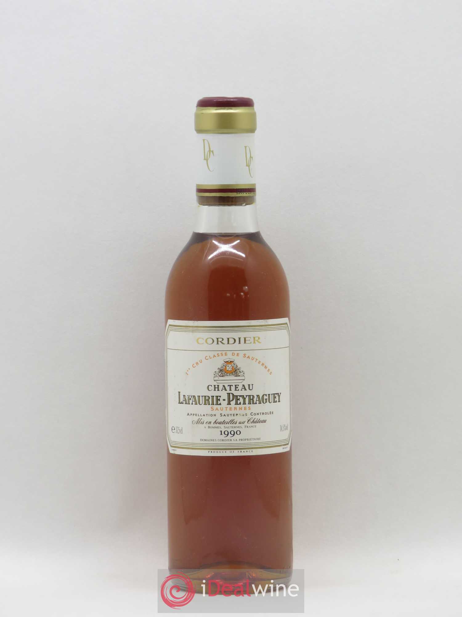 Château Lafaurie-Peyraguey 1er Grand Cru Classé 1990 - Lotto di 1 mezza bottiglia - 0