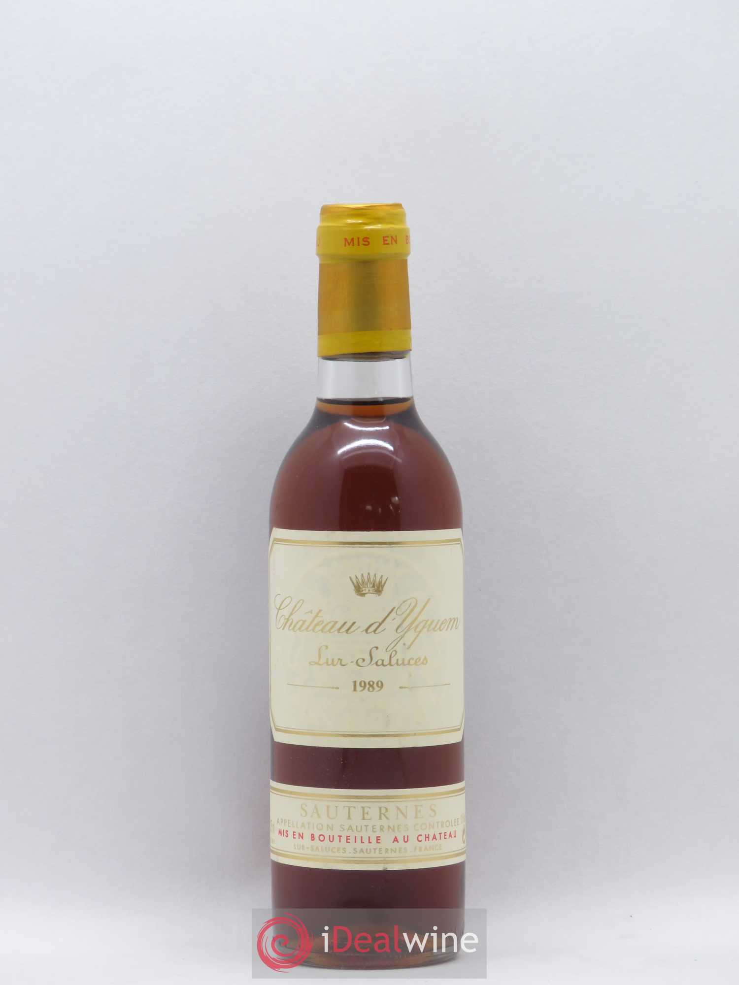 Château d' Yquem 1er Cru Classé Supérieur 1989 - Lotto di 1 mezza bottiglia - 0