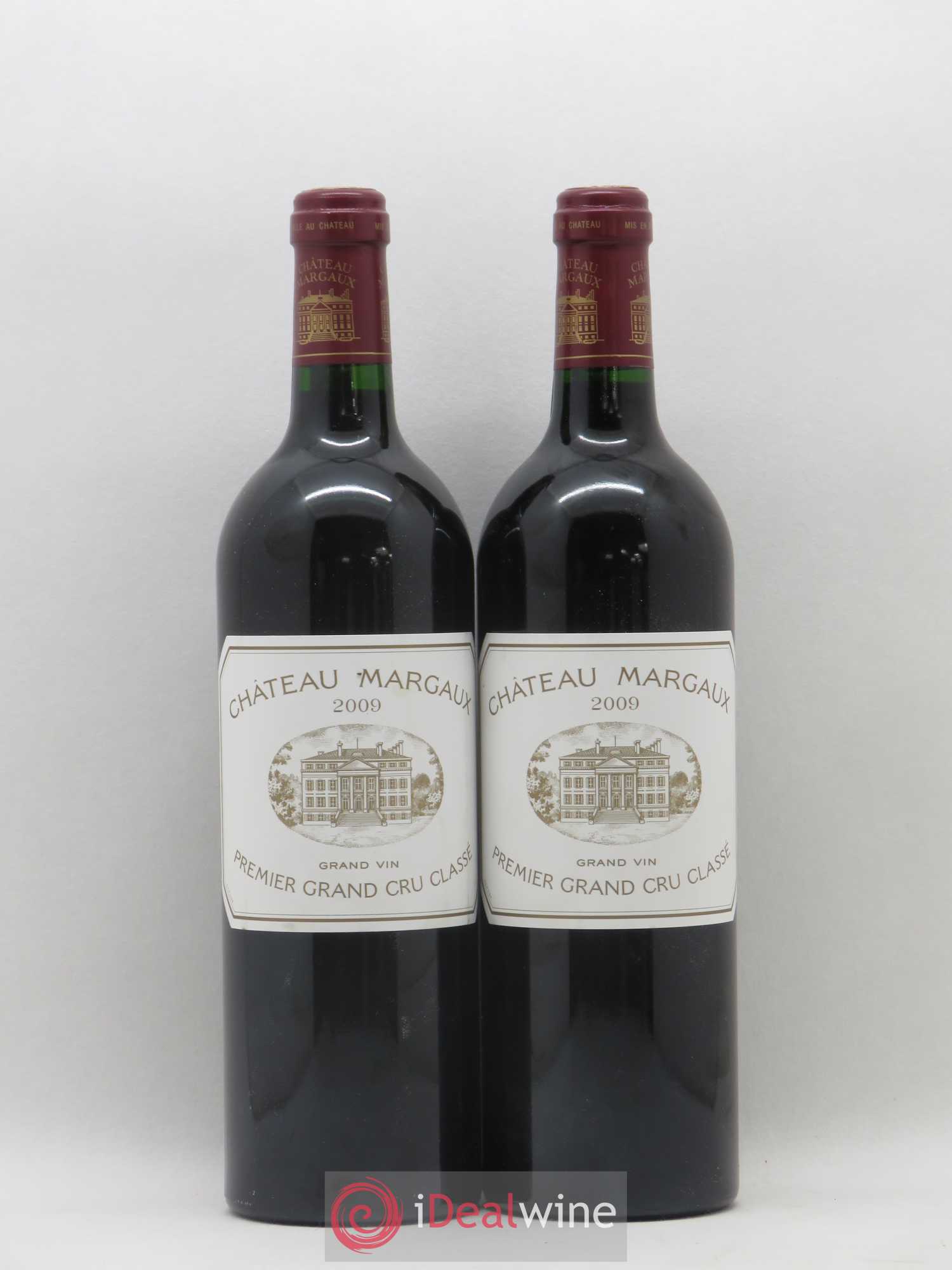 Château Margaux 1er Grand Cru Classé 2009 - Lot de 2 bouteilles - 0