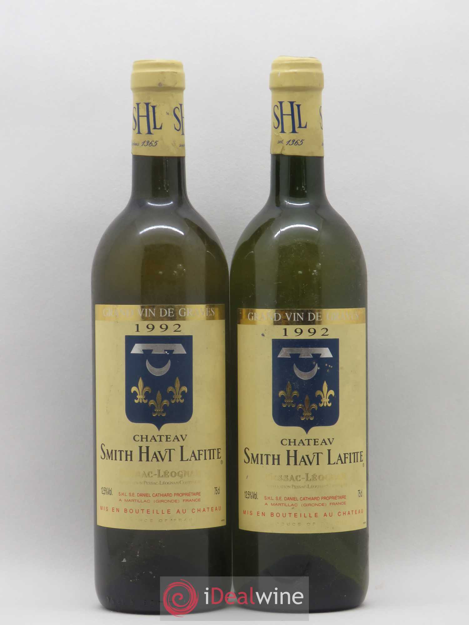 Château Smith Haut Lafitte 1992 - Lot de 2 bouteilles - 0