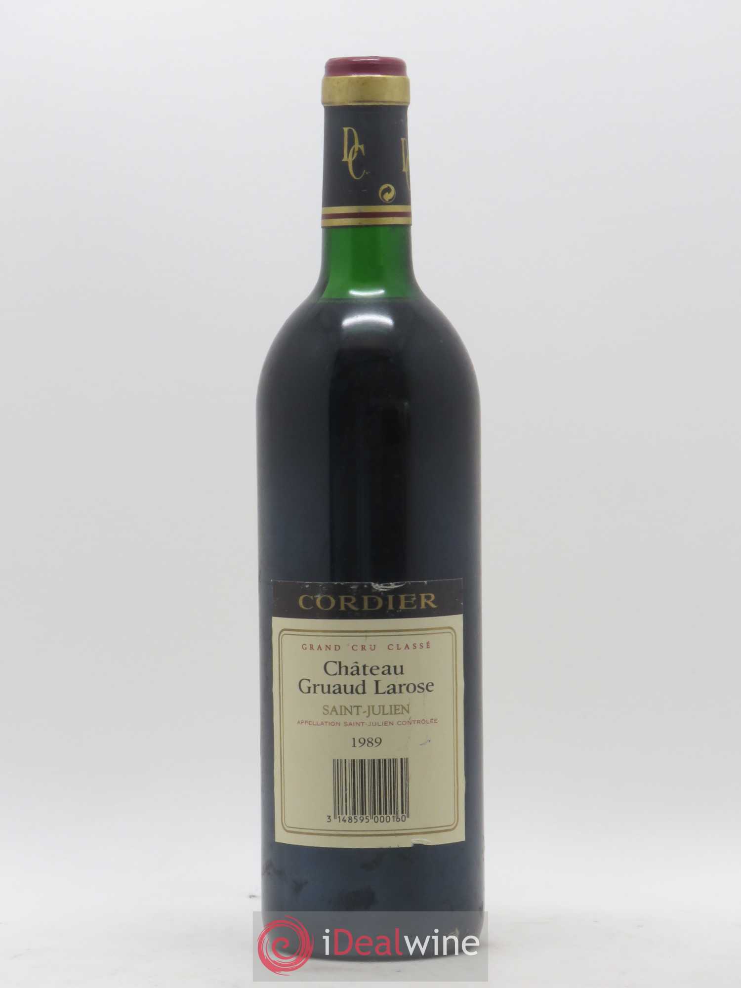 Château Gruaud Larose 2ème Grand Cru Classé 1989 - Lot de 1 bouteille - 1