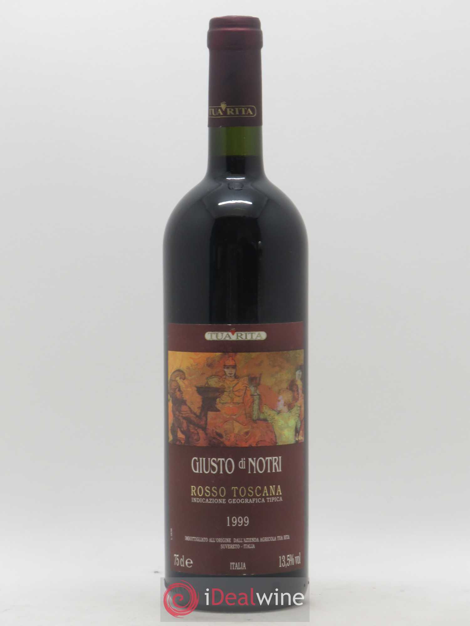 Toscana IGT Tua Rita Giusto di Notri 1999 - Lot de 1 bouteille - 0