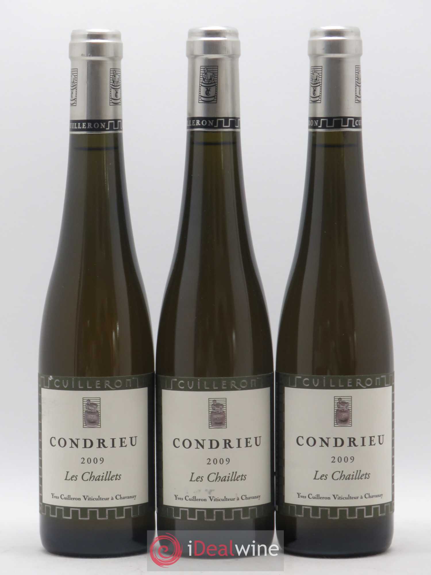 Condrieu Les Chaillets Yves Cuilleron (Domaine) 2009 - Posten von 3 Demi-Flaschen - 0