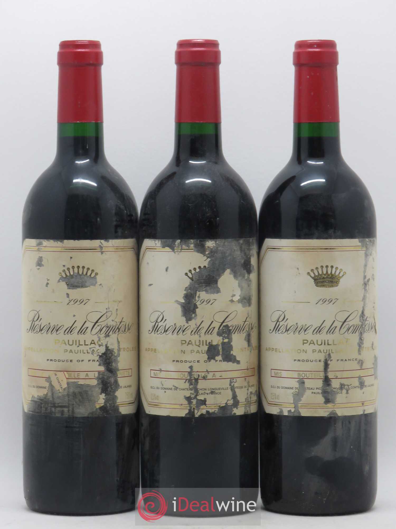 Réserve de la Comtesse Second Vin 1997 - Lot de 6 bouteilles - 1