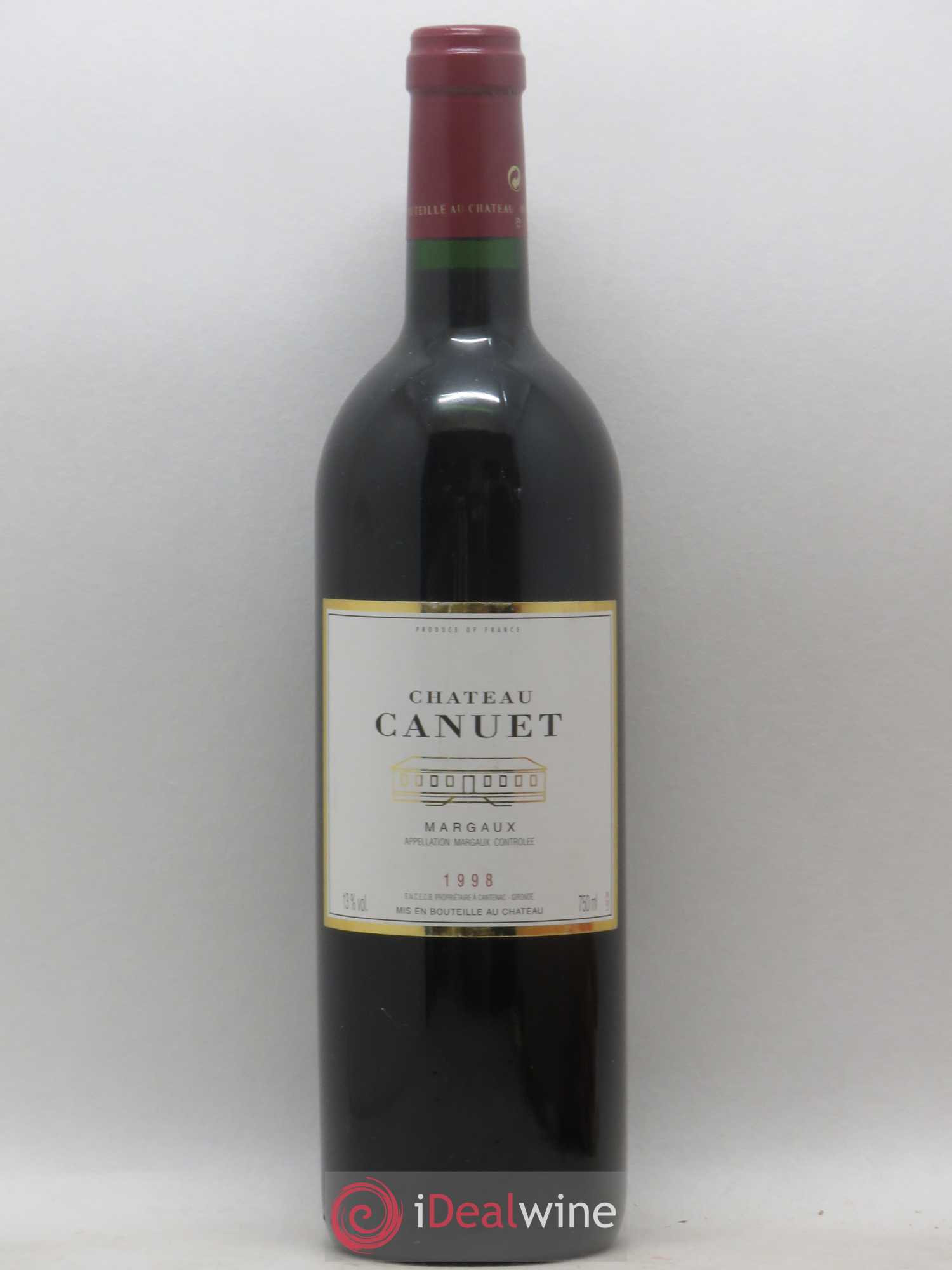 Château Canuet 1998 - Lot de 1 bouteille - 0