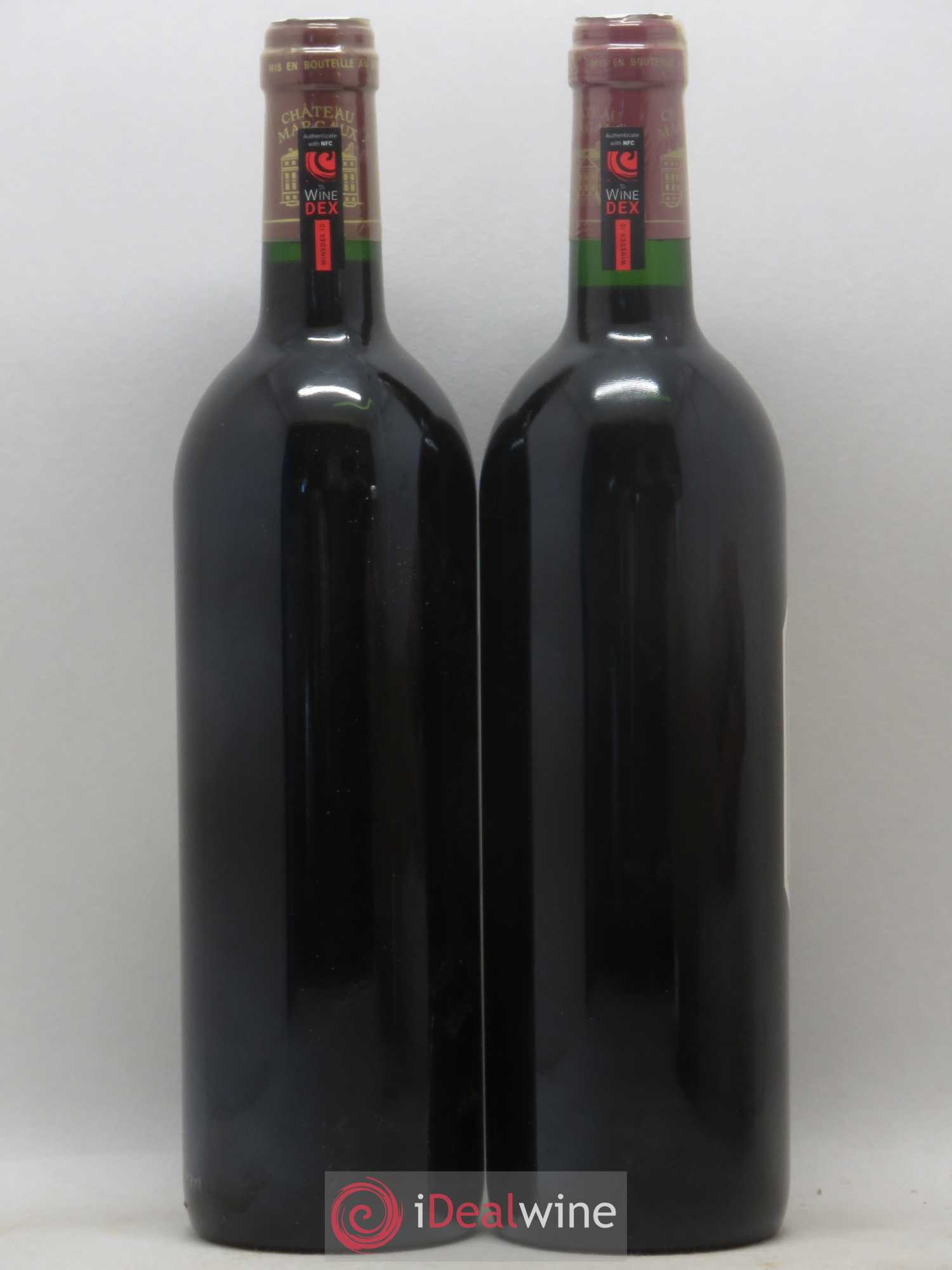 Château Margaux 1er Grand Cru Classé 1996 - Lot de 2 bouteilles - 1