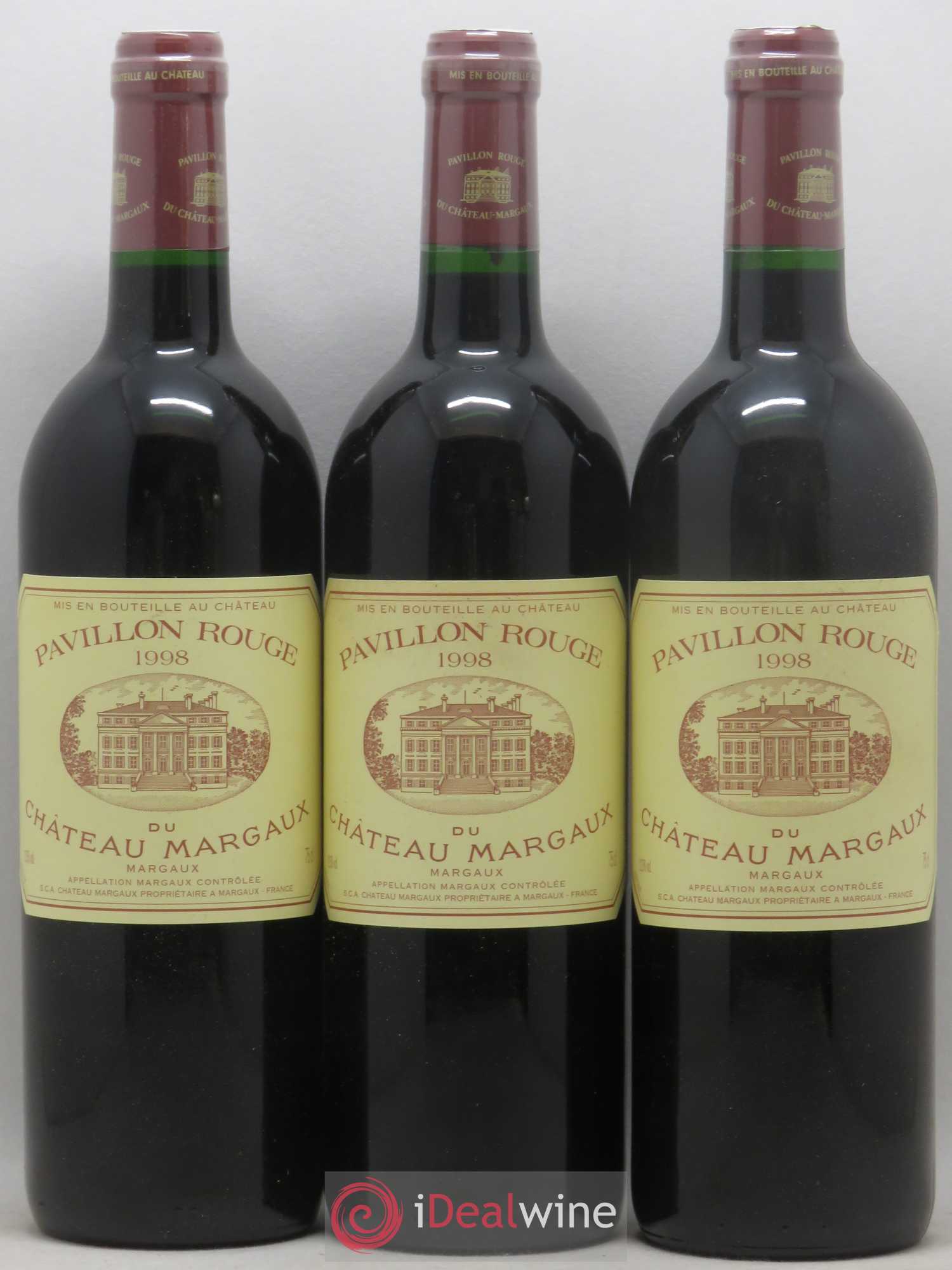 Pavillon Rouge du Château Margaux Second Vin 1998 - Lot de 6 bouteilles - 2