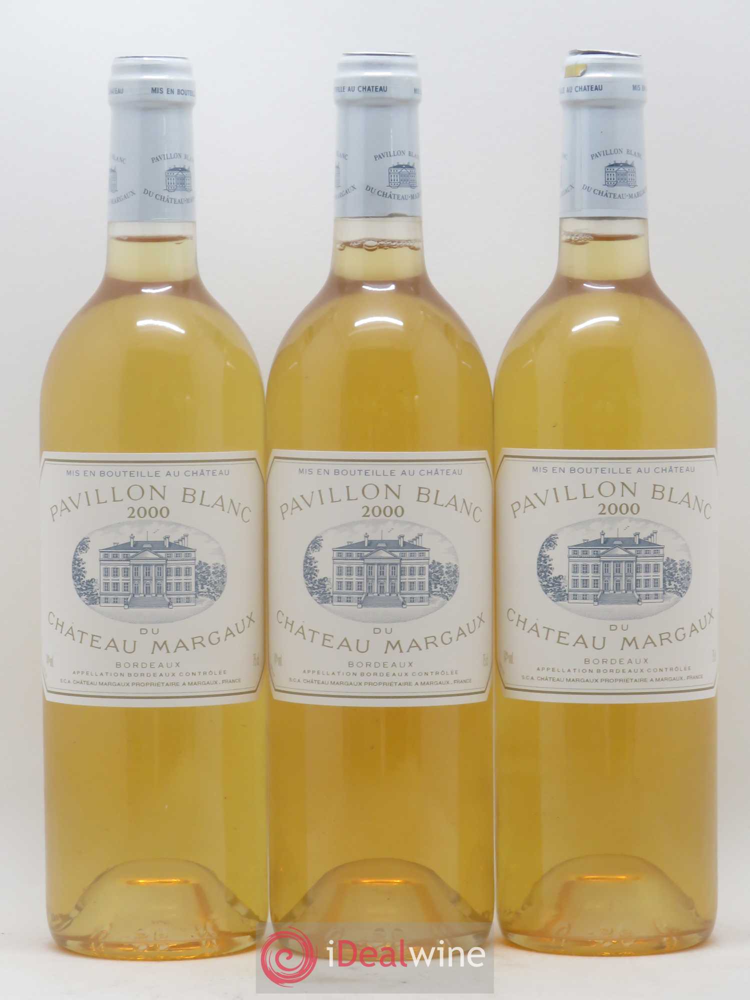 Pavillon Blanc du Château Margaux 2000 - Lot de 6 bouteilles - 1