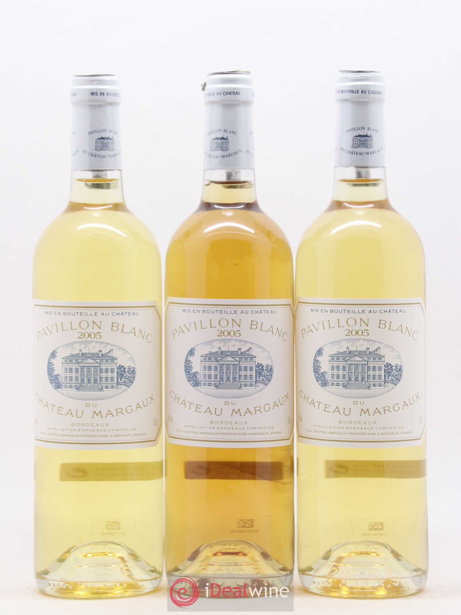 Pavillon Blanc du Château Margaux 2005 - Lot de 6 bouteilles - 1
