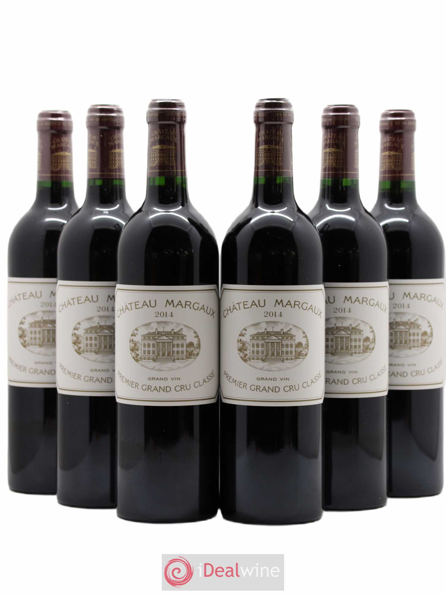 Château Margaux 1er Grand Cru Classé 2014 - Lot de 6 bouteilles - 0