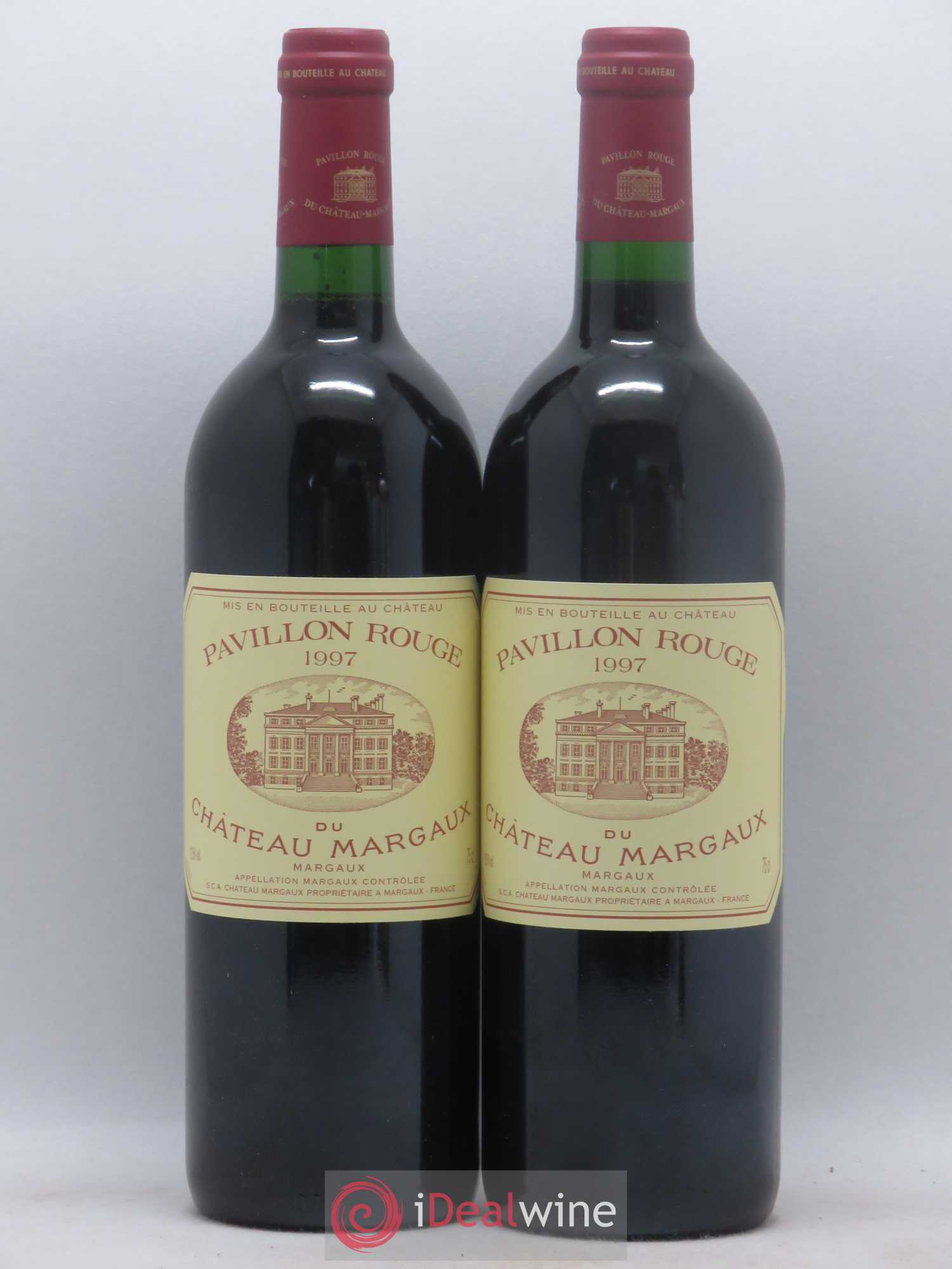 Pavillon Rouge du Château Margaux Second Vin 1997 - Lot de 2 bouteilles - 0