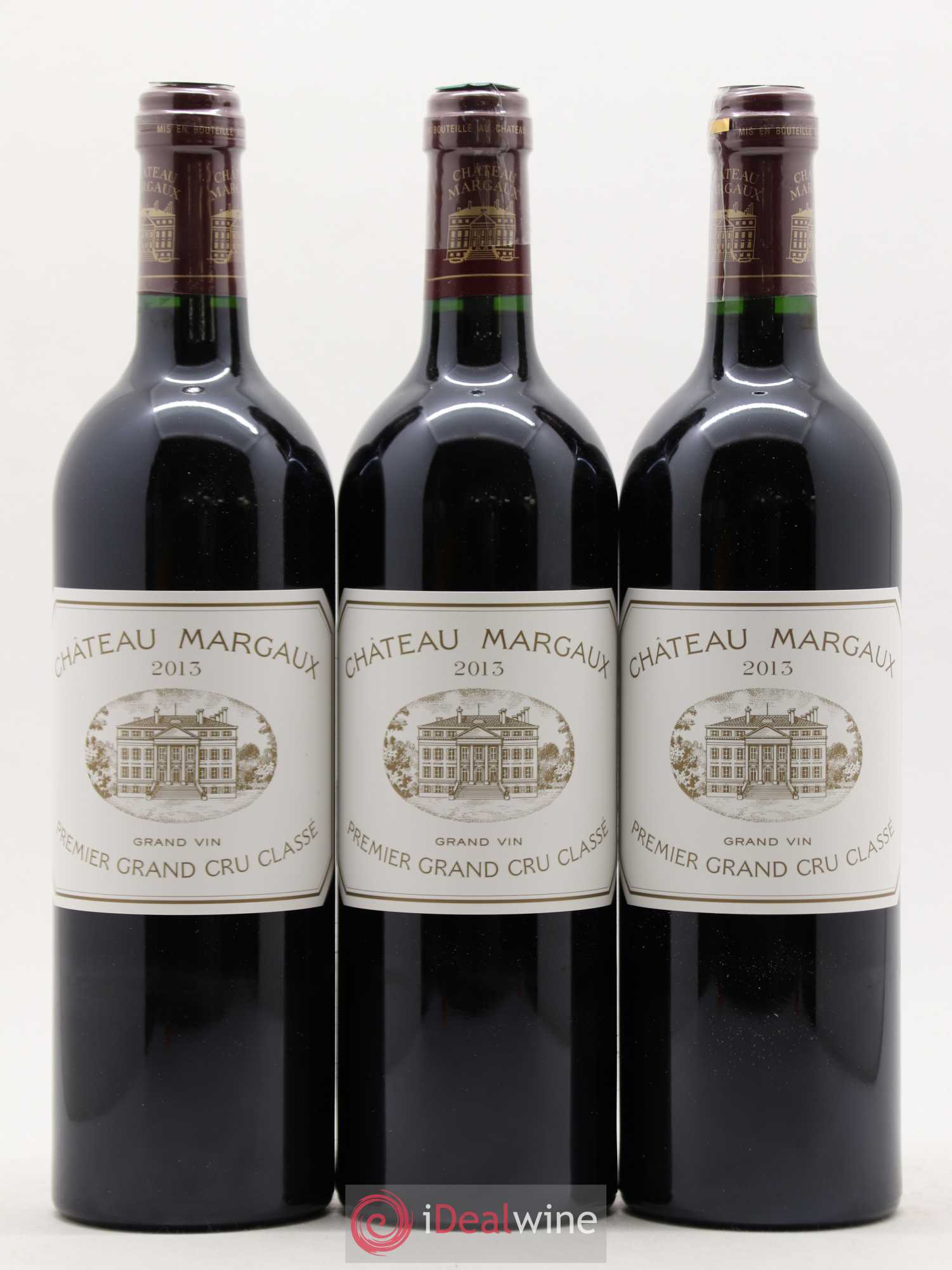 Château Margaux 1er Grand Cru Classé 2013 - Lot de 6 bouteilles - 1