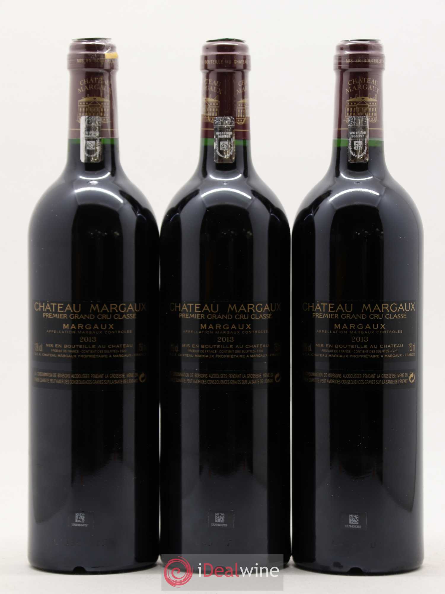 Château Margaux 1er Grand Cru Classé 2013 - Lot de 6 bouteilles - 2