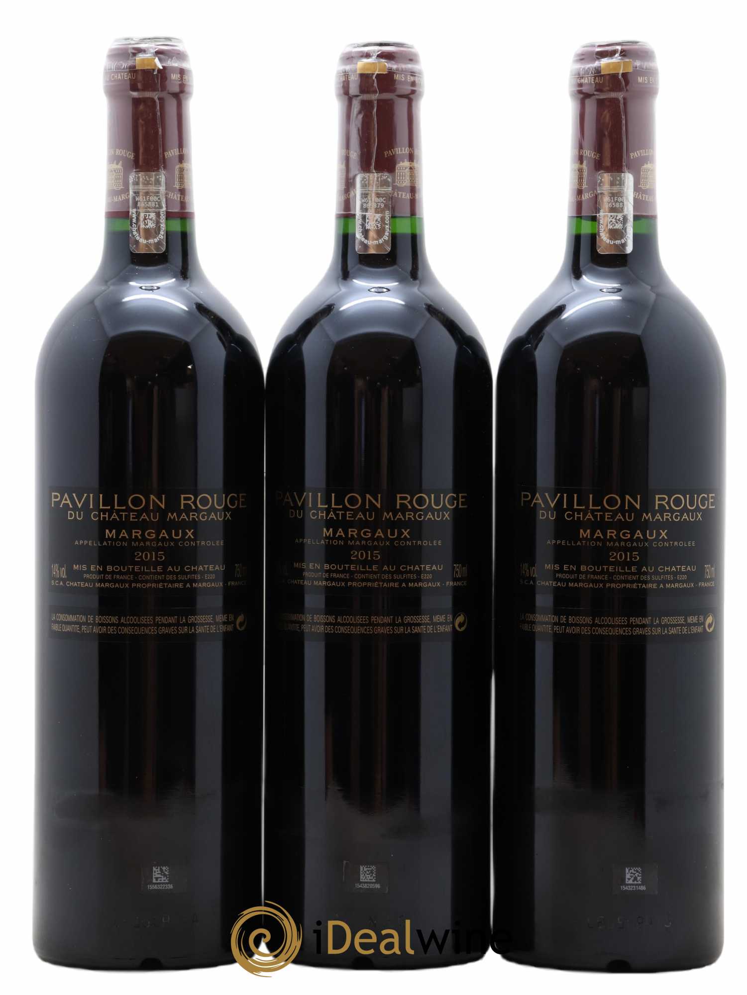 Pavillon Rouge du Château Margaux Second Vin 2015 - Lot de 6 bouteilles - 4