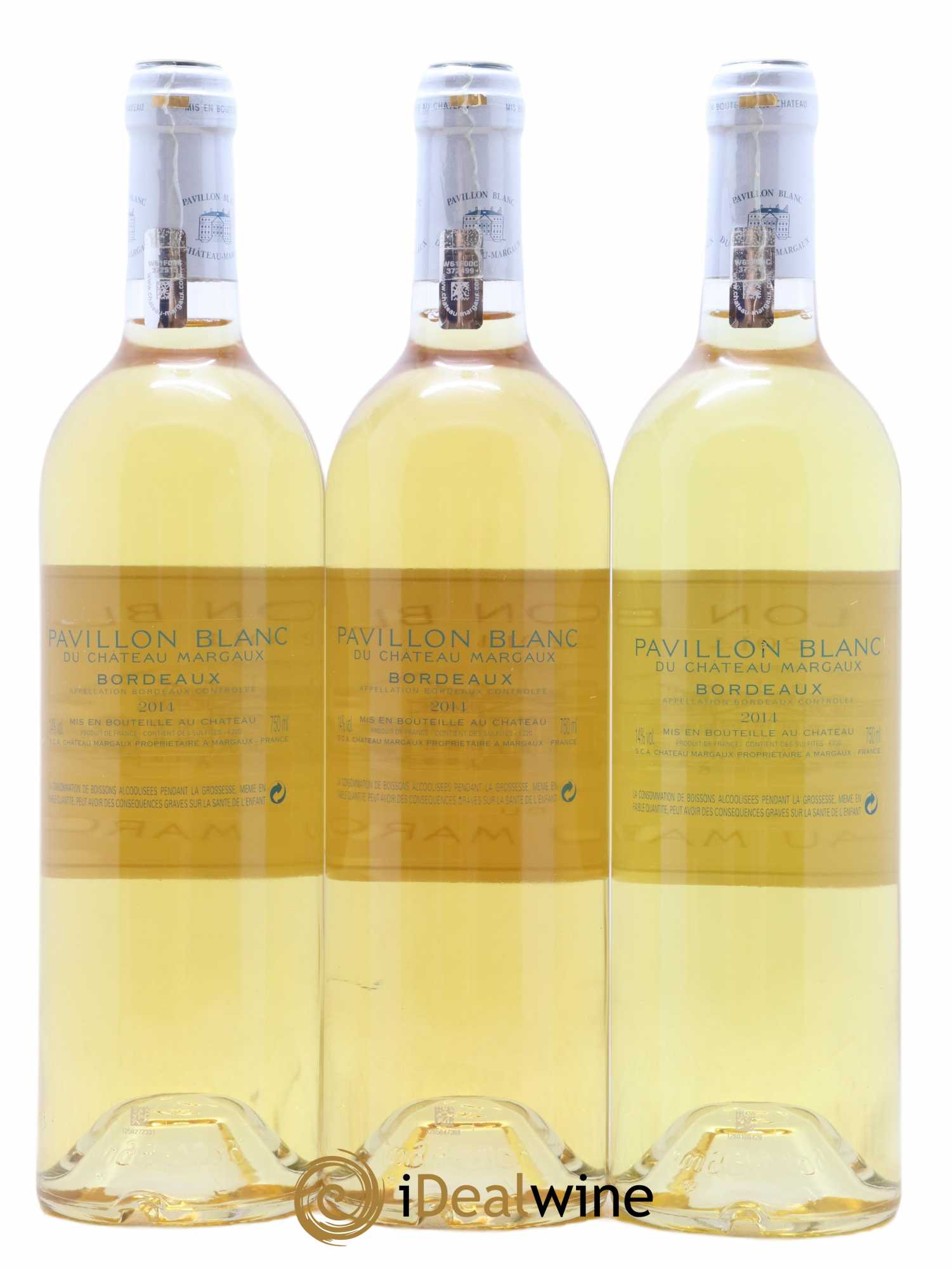 Pavillon Blanc du Château Margaux 2014 - Lot de 6 bouteilles - 2