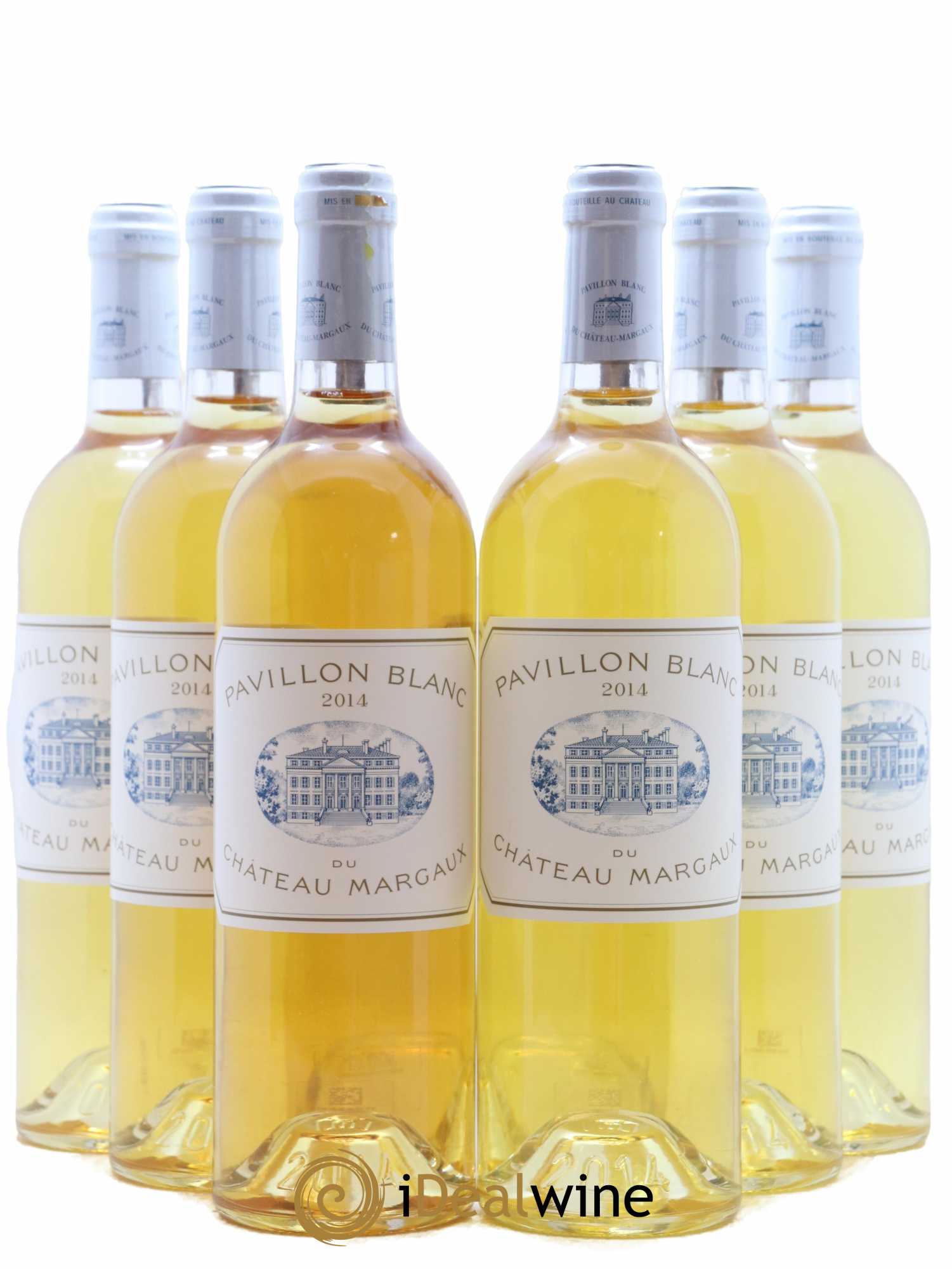 Pavillon Blanc du Château Margaux 2014 - Lot de 6 bouteilles - 0