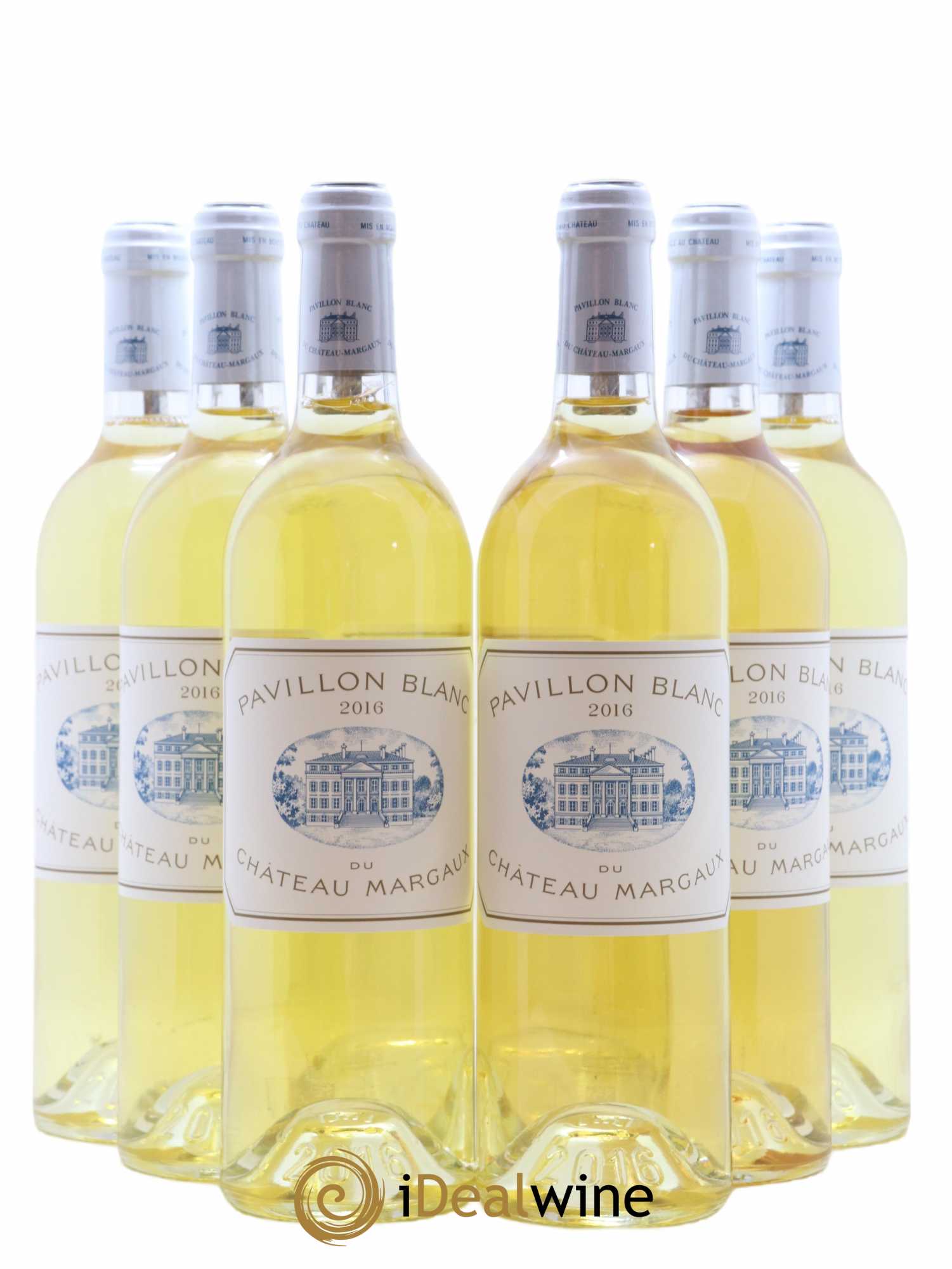 Pavillon Blanc du Château Margaux 2016 - Lot de 6 bouteilles - 0