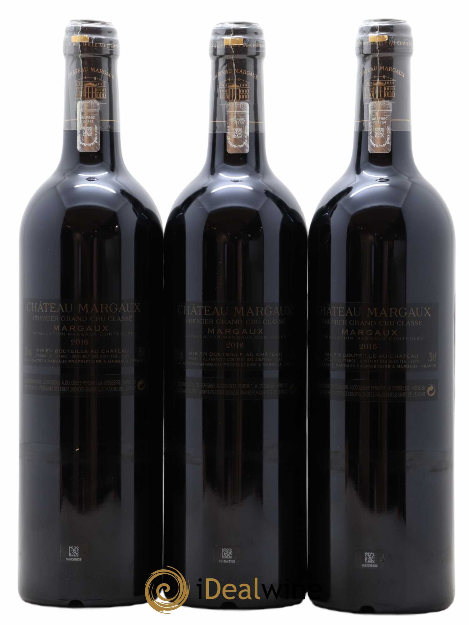 Château Margaux 1er Grand Cru Classé 2016 - Lot de 6 bouteilles - 4