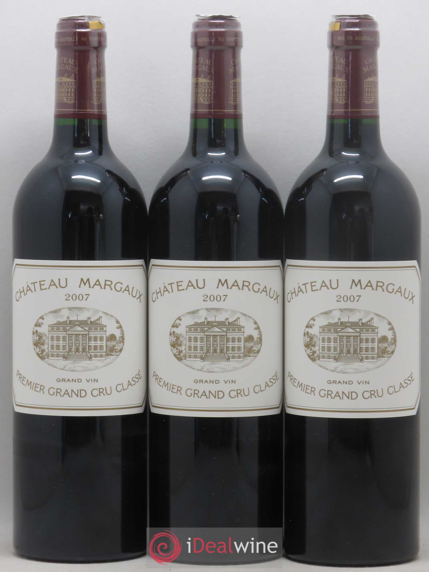 Château Margaux 1er Grand Cru Classé 2007 - Lot de 6 bouteilles - 3