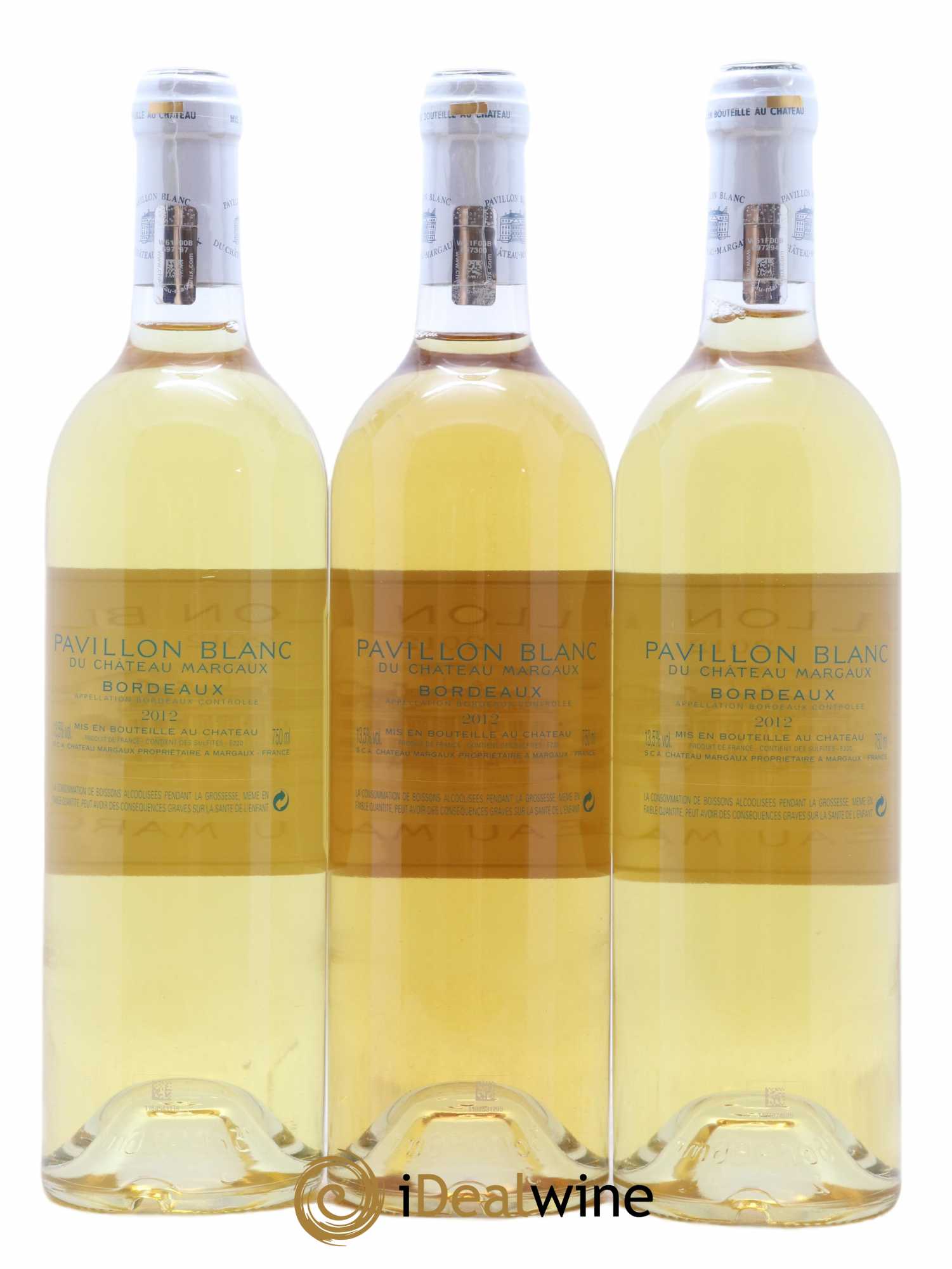 Pavillon Blanc du Château Margaux 2012 - Lot de 6 bouteilles - 2