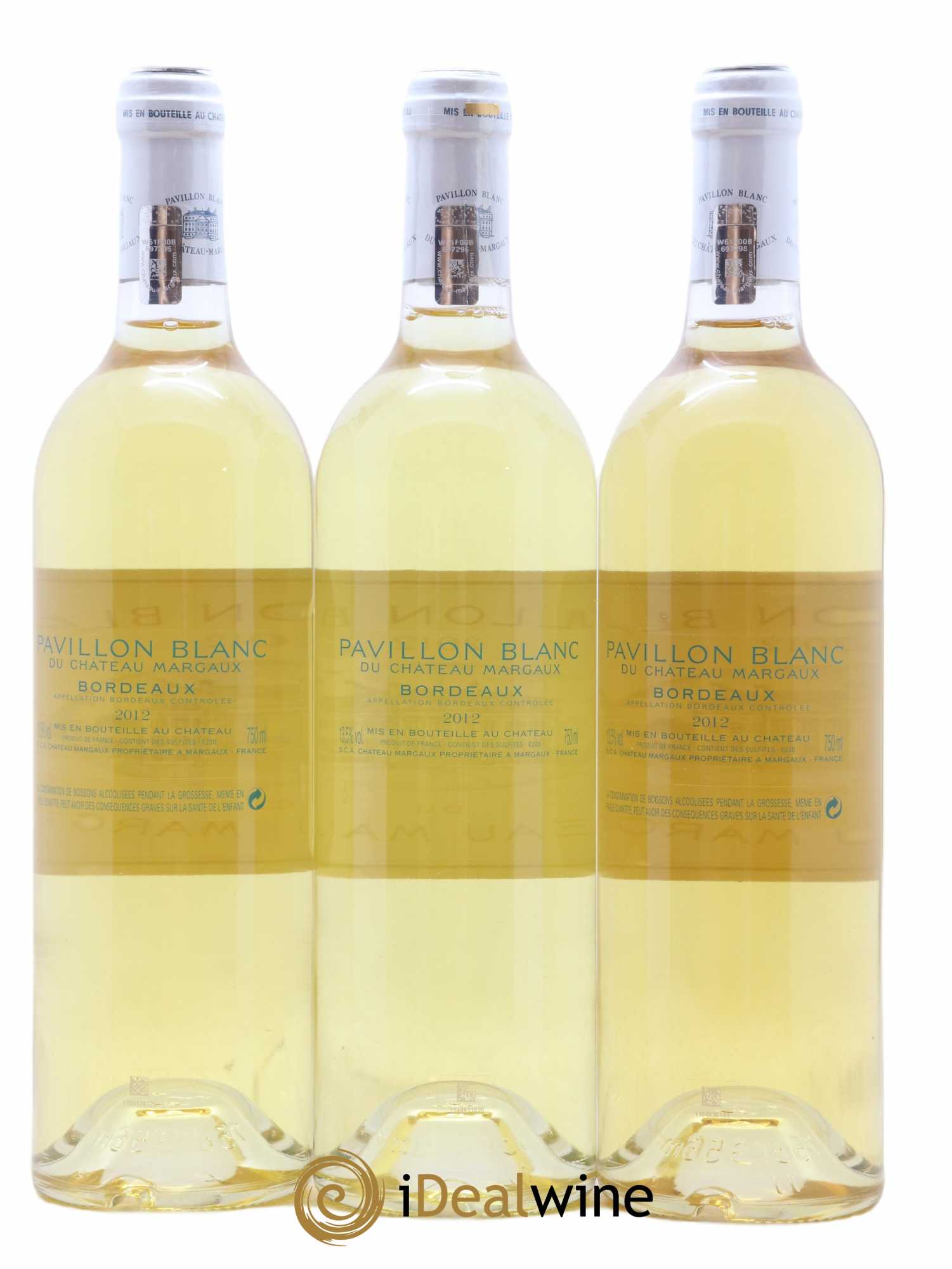 Pavillon Blanc du Château Margaux 2012 - Lot de 6 bouteilles - 4