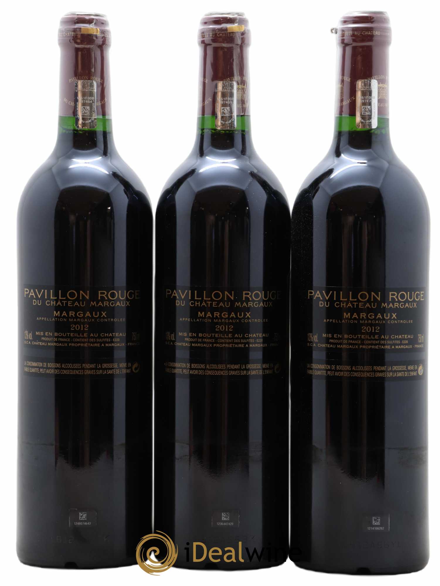 Pavillon Rouge du Château Margaux Second Vin 2012 - Lot de 6 bouteilles - 4