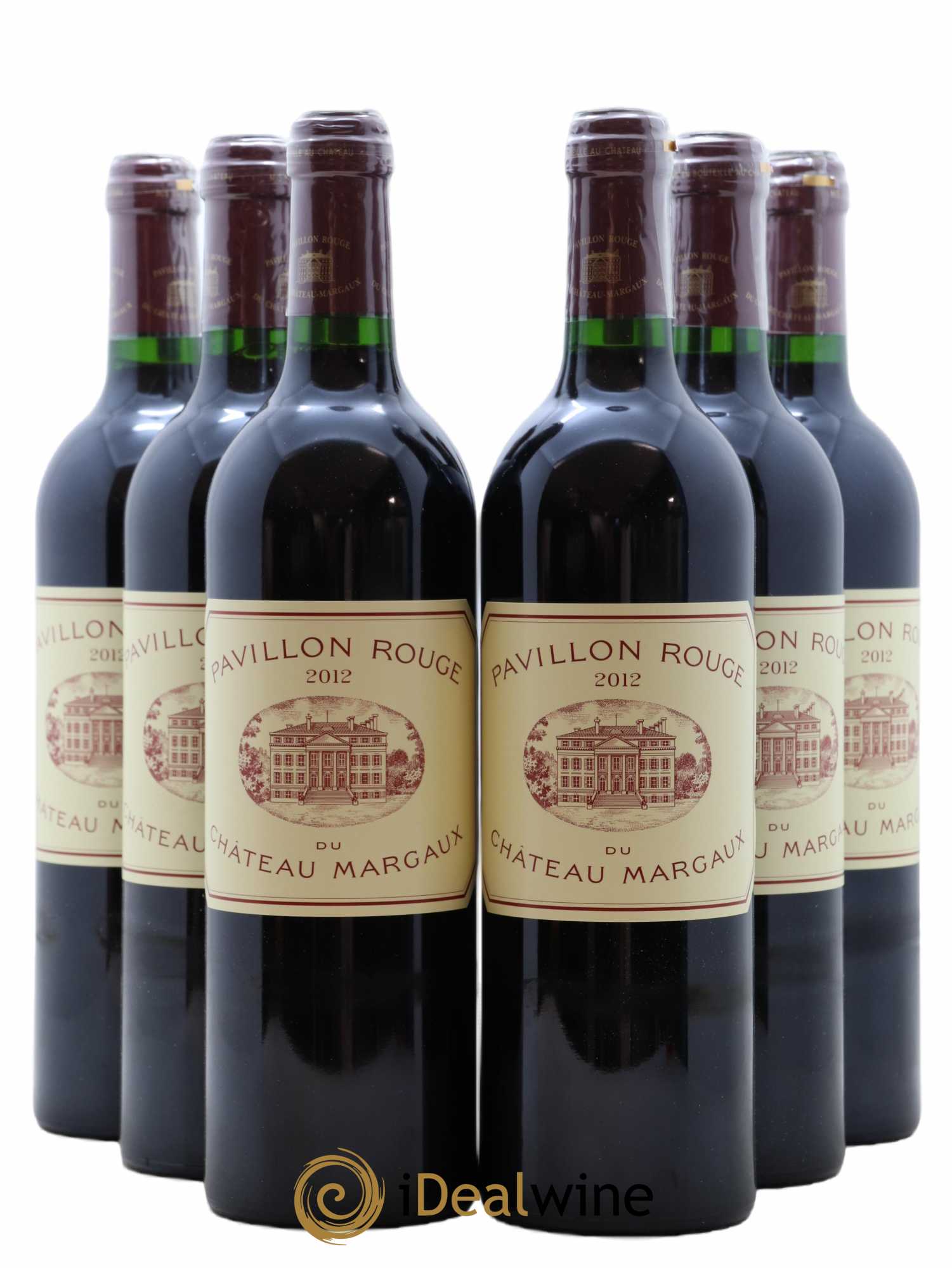 Pavillon Rouge du Château Margaux Second Vin 2012 - Lot de 6 bouteilles - 0